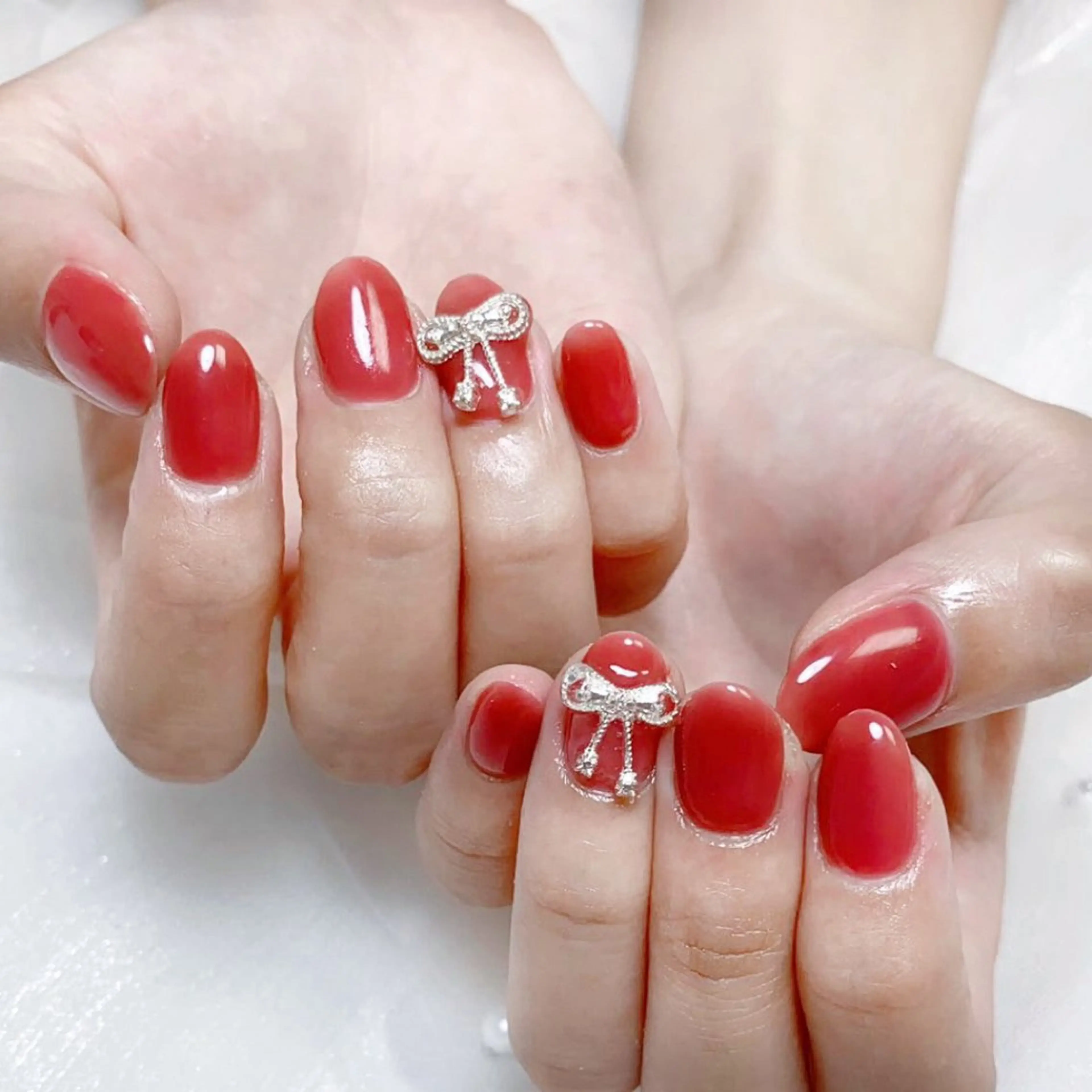 メンズ ネイル ワンカラーネイル Nail salon 木にいるのネイルデザイン