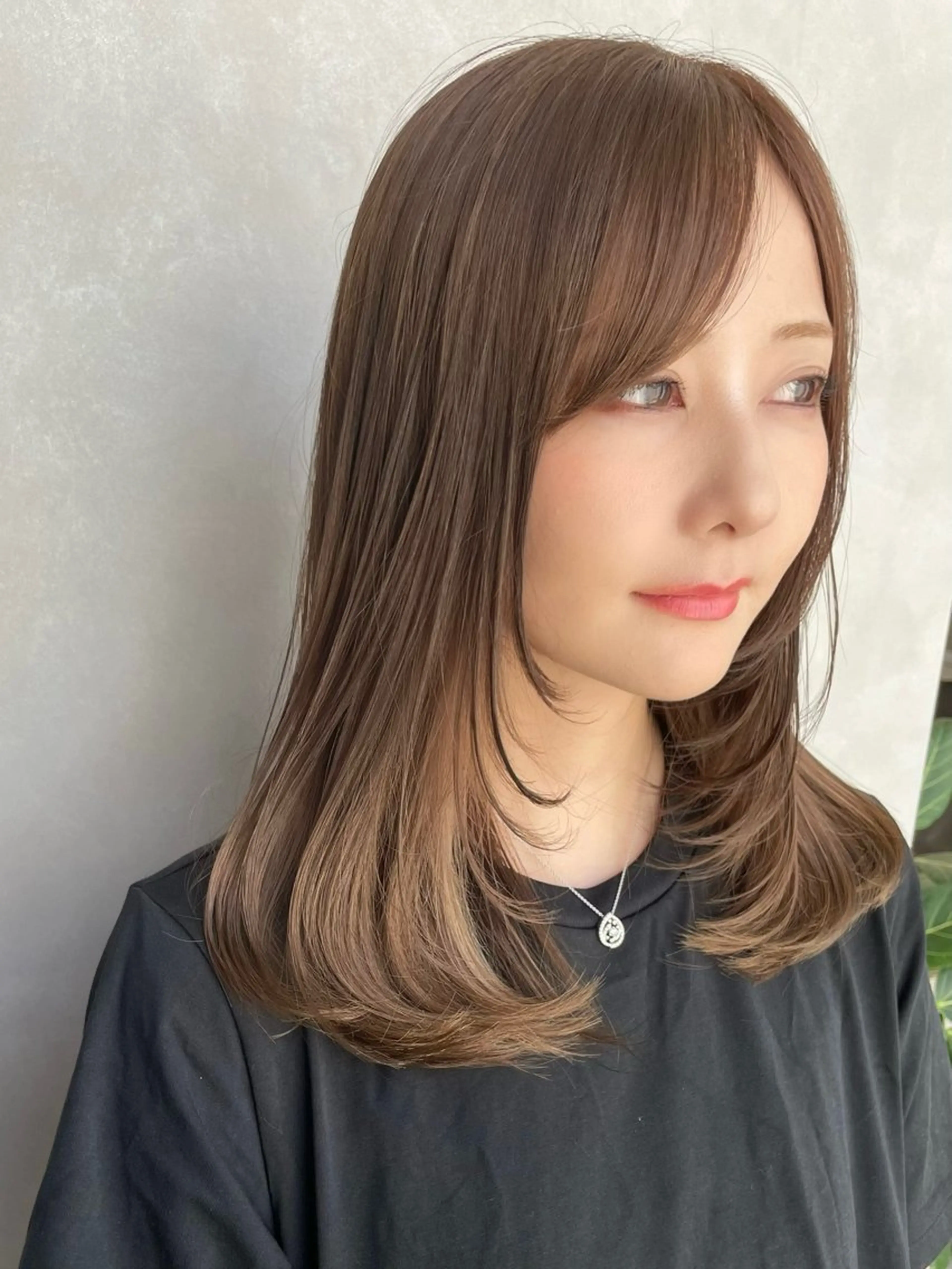 【平日限定】顔周りカット＋カラー＋2ステップTRの写真