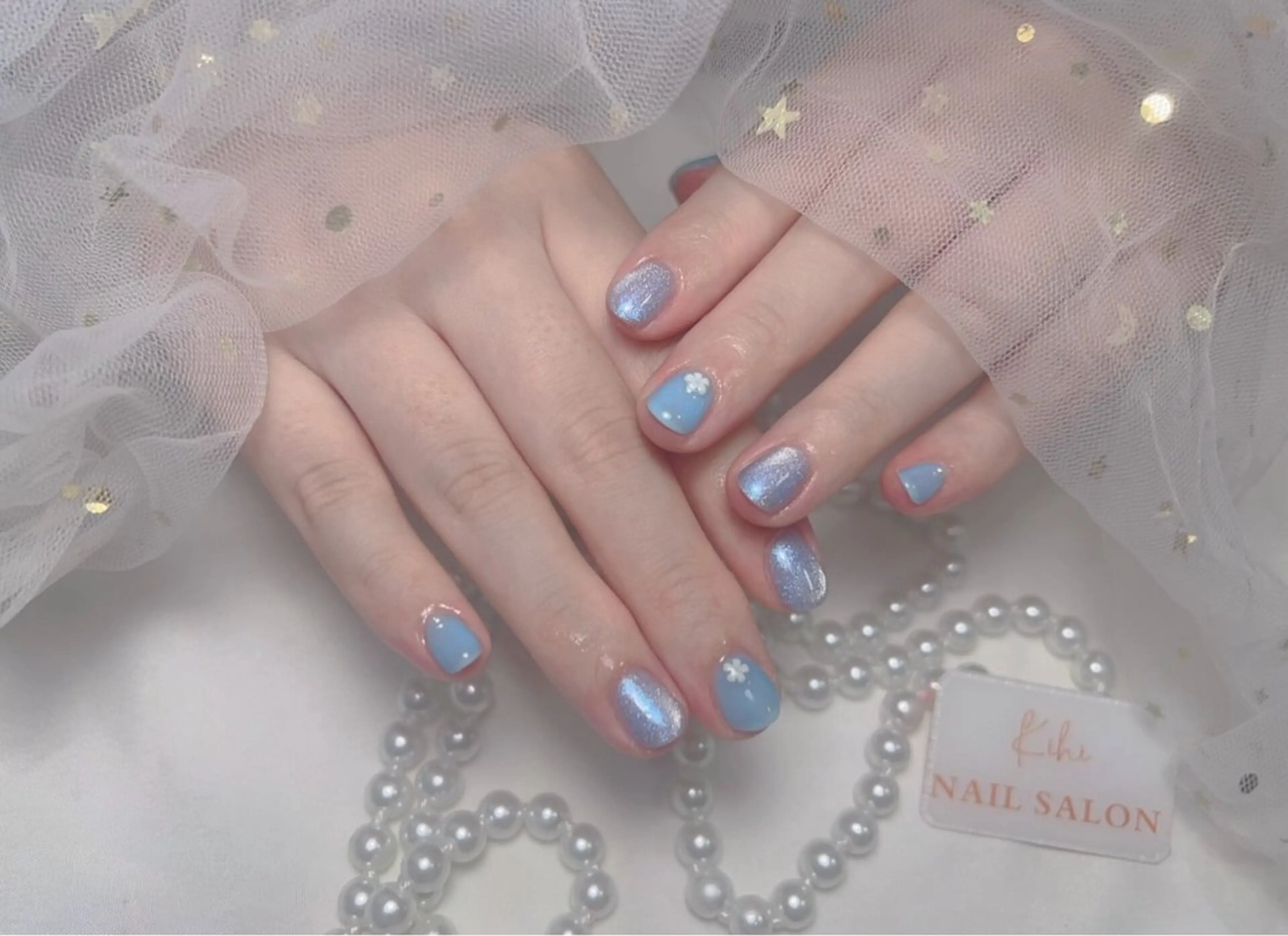 ネイル アートネイル フレンチネイル ジェルネイル グラデーション 韓国ネイル Nail Salon kihi大塚店のネイルデザイン