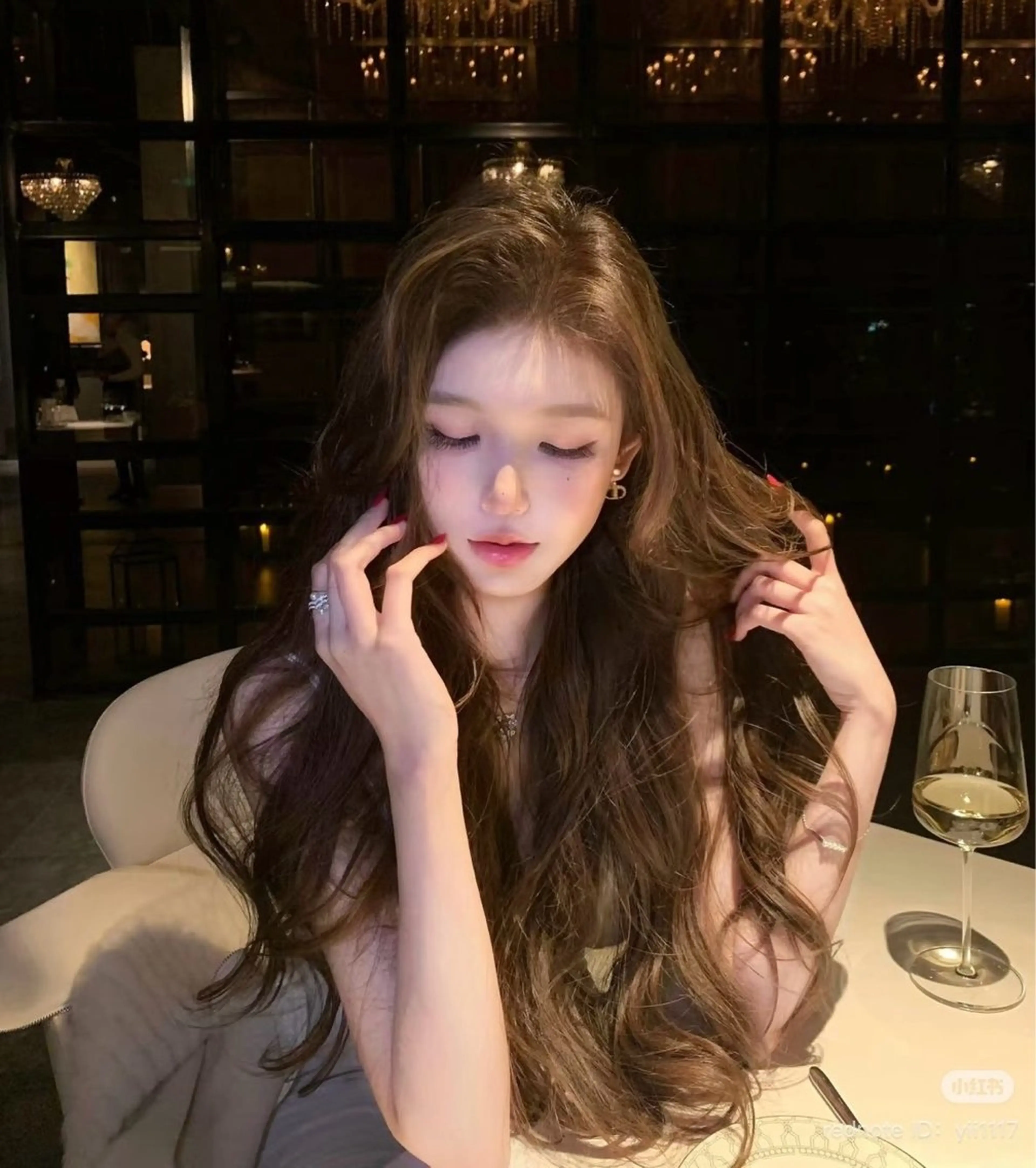 ロング カラー ヘアアレンジ ヘアカラー トリートメント miuru/網紅ヘア 🇨🇳レイヤーのヘアスタイル