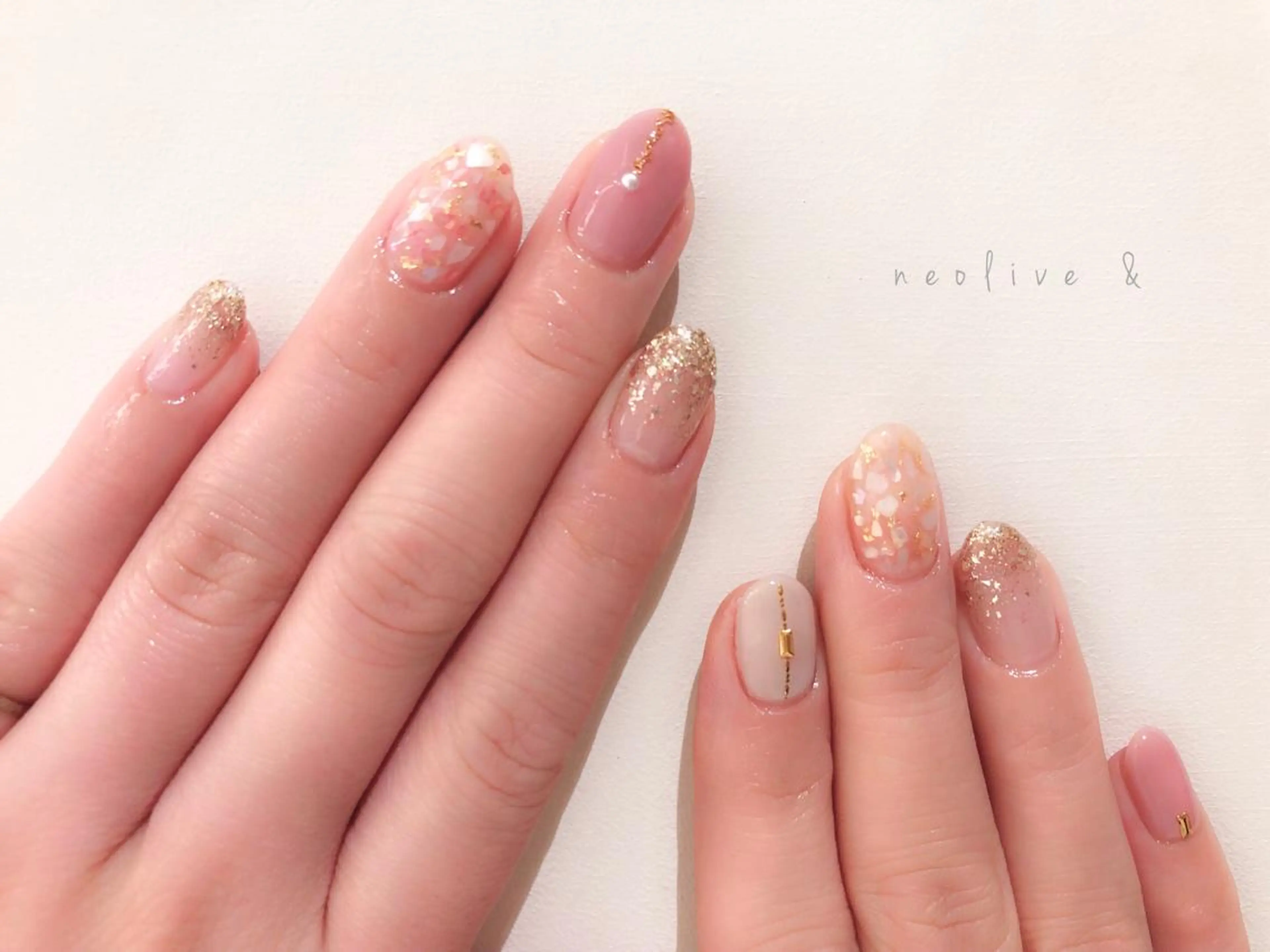 ネイル マツエク・マツパ 持ち込み 春ネイル Yuriko Omi パラジェル/渋谷のネイルデザイン