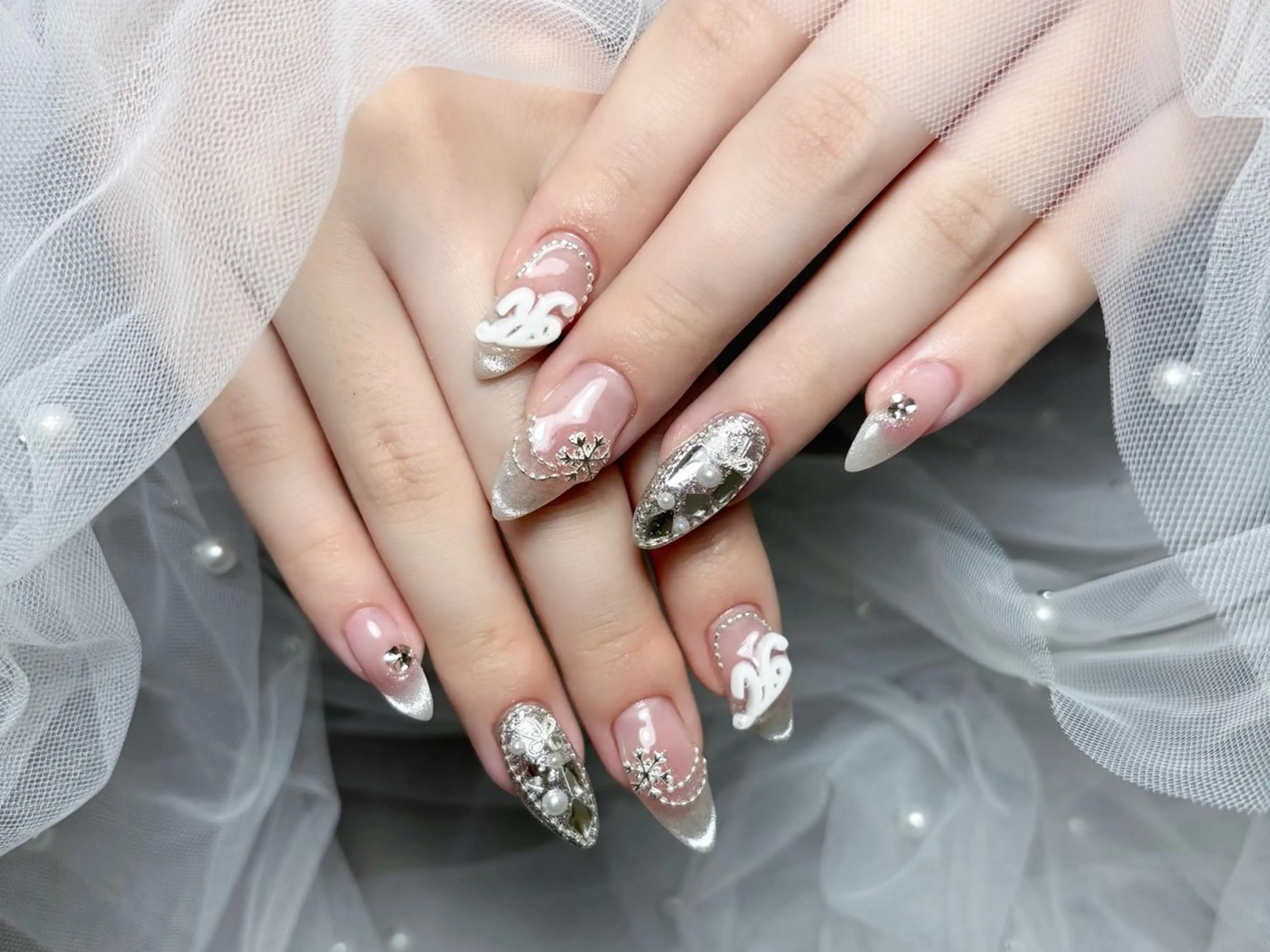 ネイル ハンドネイル mimo*lash阪本店所属・mimo*lash 🎀sakura🎀のマツエク・マツパデザイン