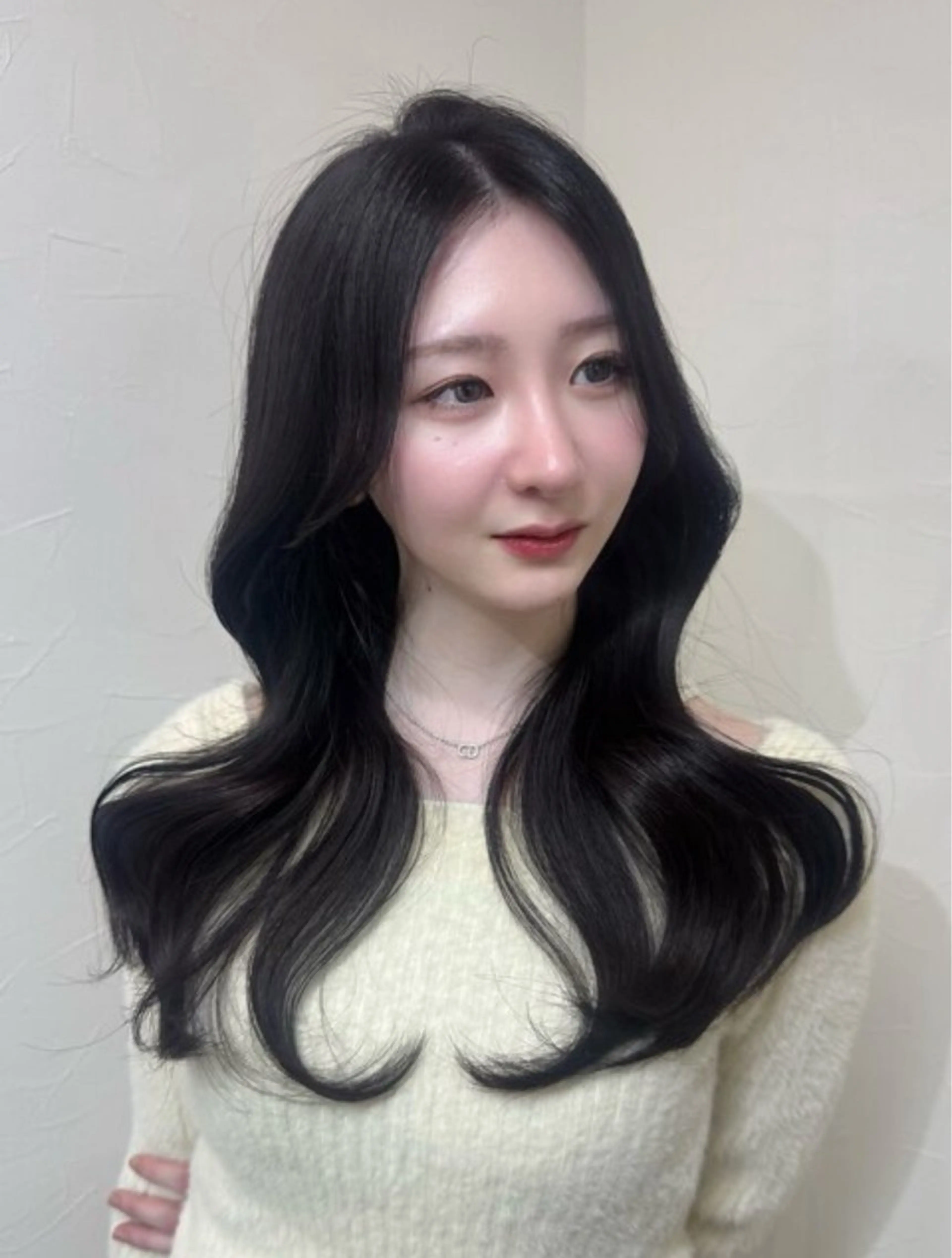 ロング カット ヘアカラー トリートメント レイヤー/韓国風 三好悠生のヘアスタイル