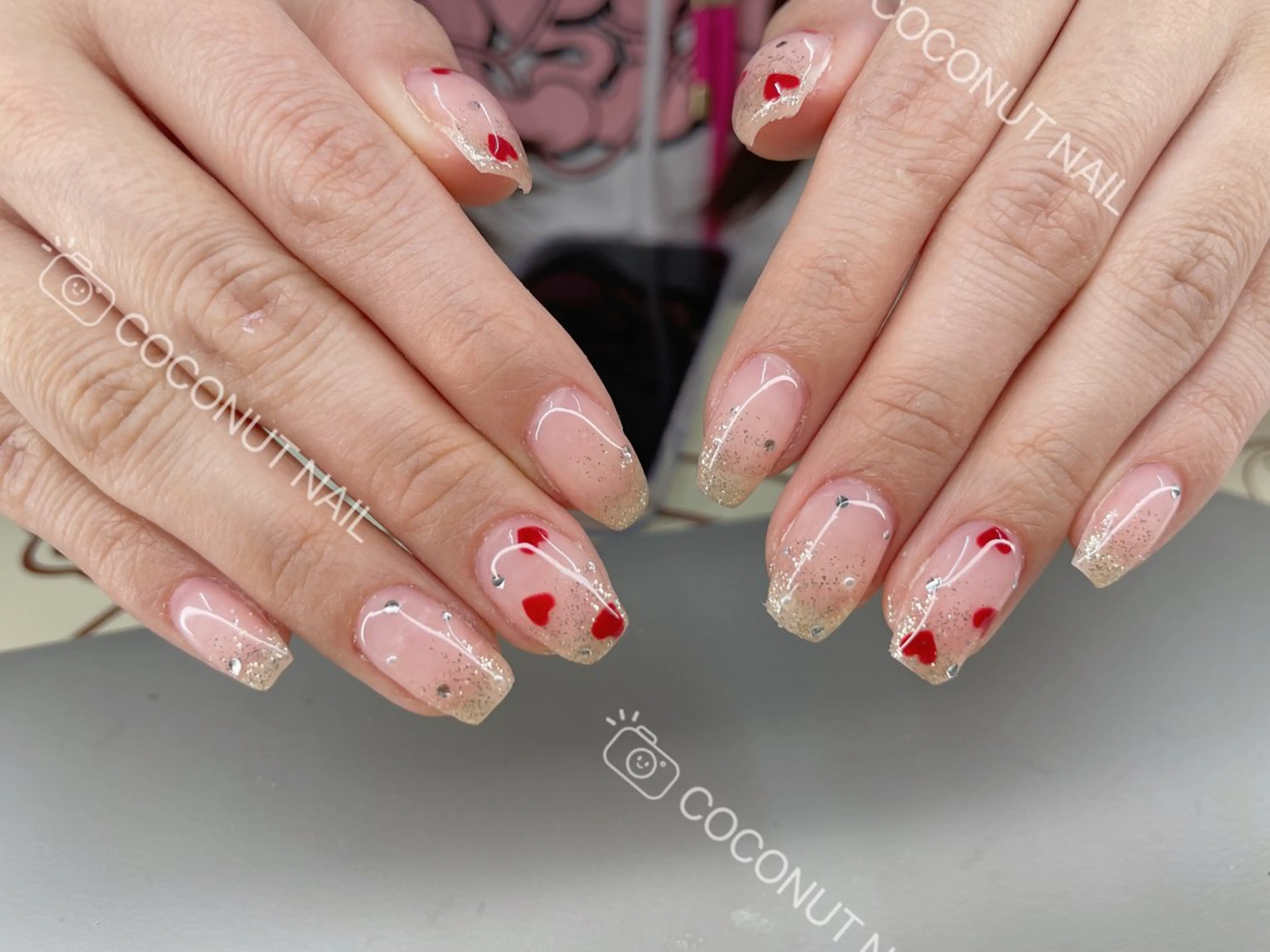 ネイル 神田 ココナッツのネイルデザイン