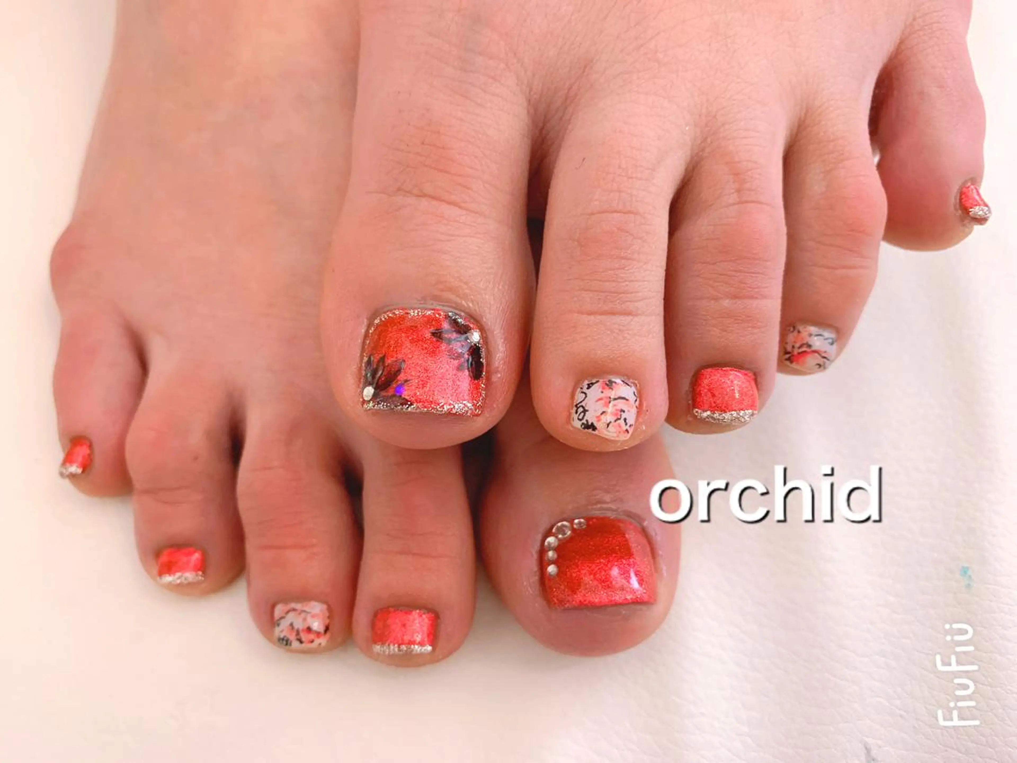 ネイル orchid ♡オーキッドのネイルデザイン