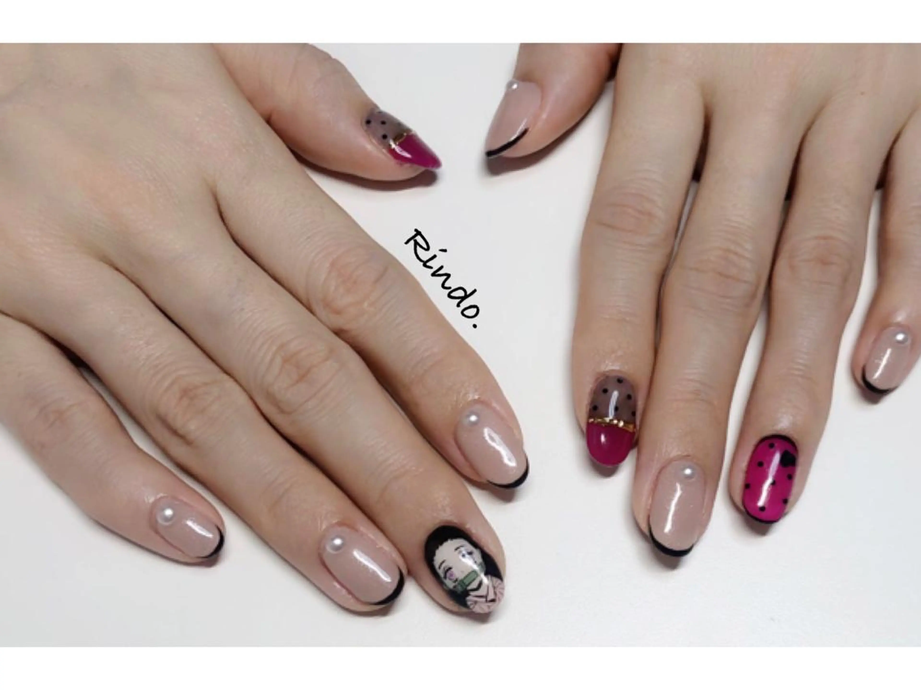 ネイル ハンドネイル Rindo.ネイル ♡耳つぼジュエリーのその他イメージ