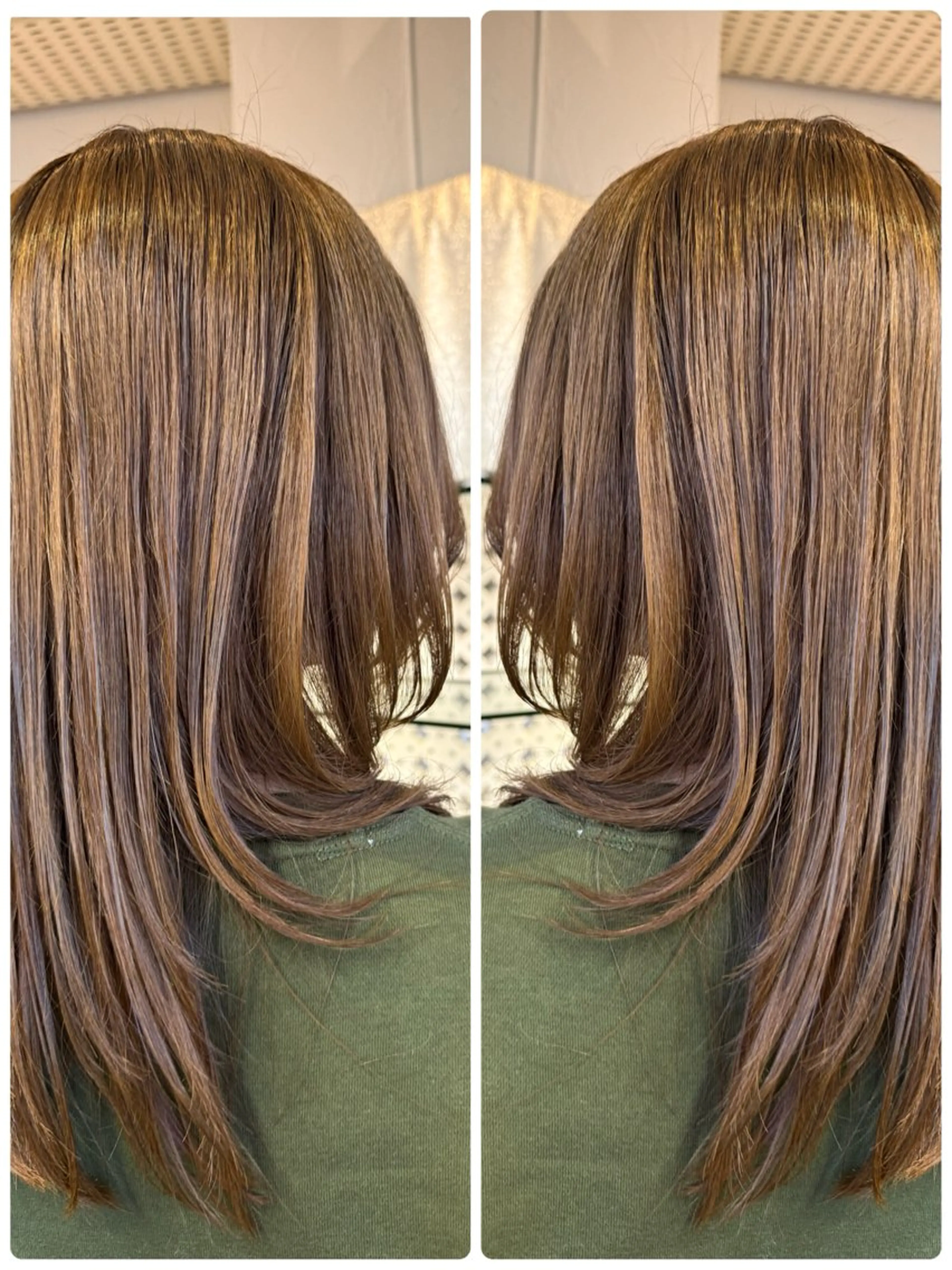 ミディアム 艶カラー🫧 ✴︎Yukari✴︎のヘアスタイル