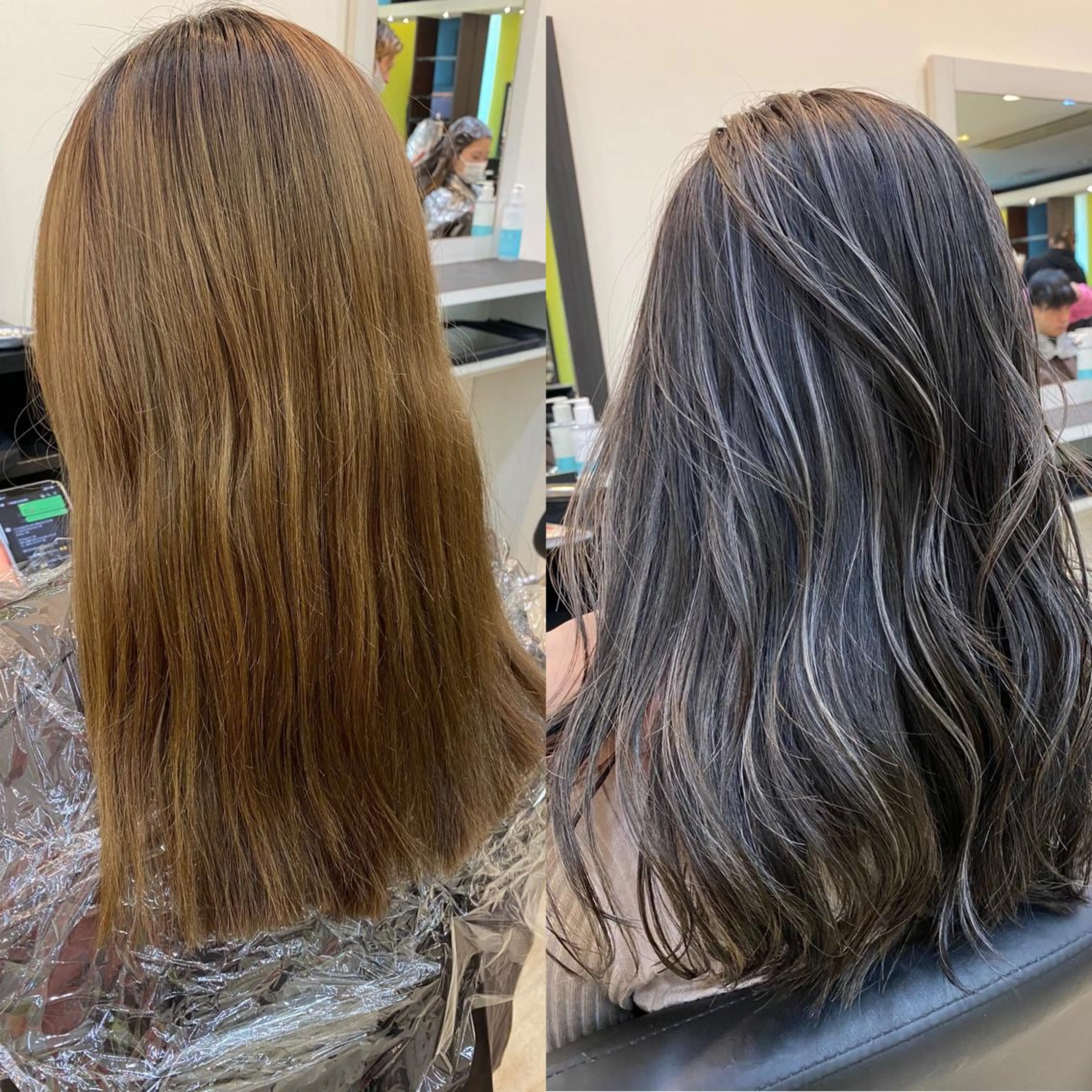 ロング カラー ヘアアレンジ ヘアカラー トリートメント 【代表】高山 一真のヘアスタイル