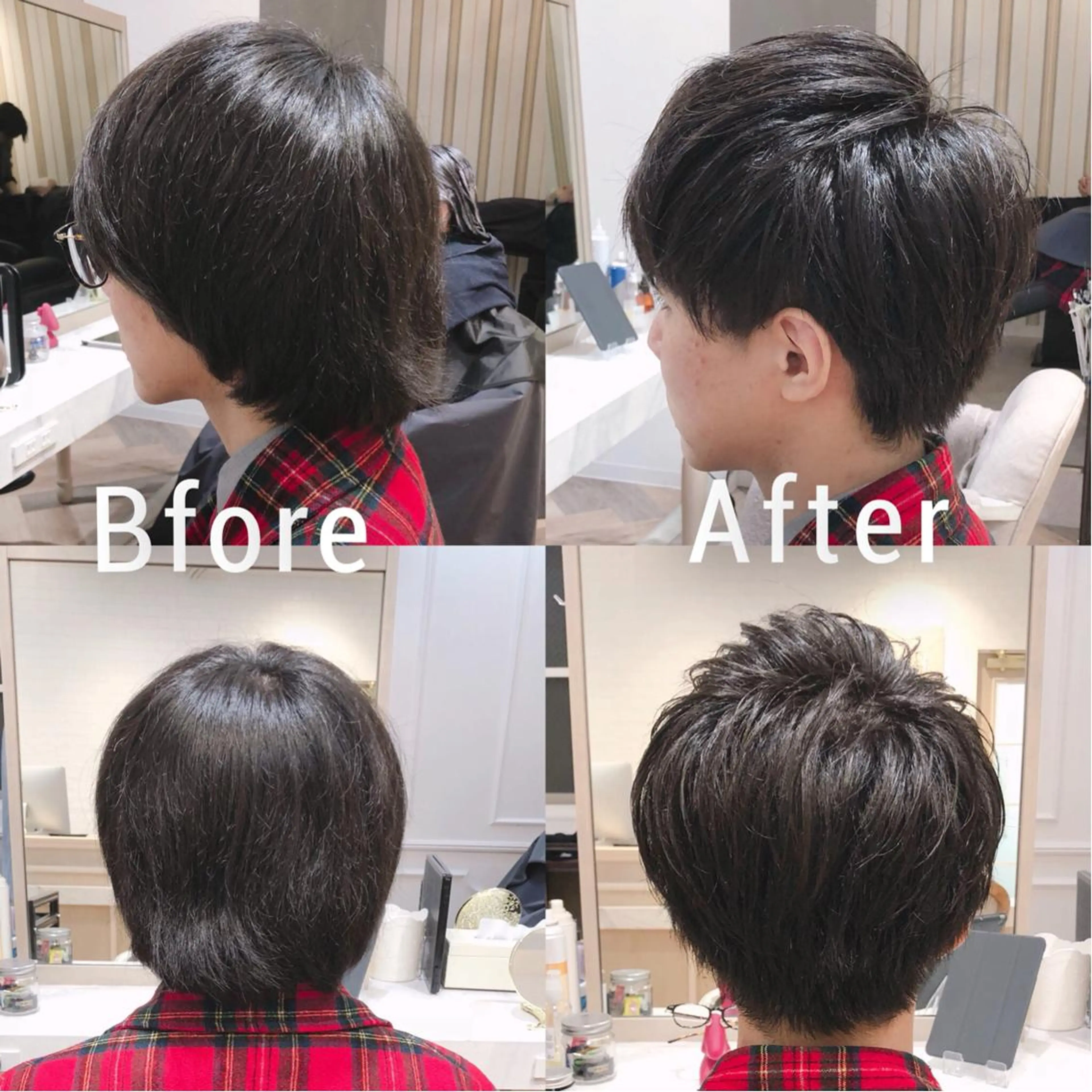 ショート LE所属・清水 秀幸のヘアスタイル