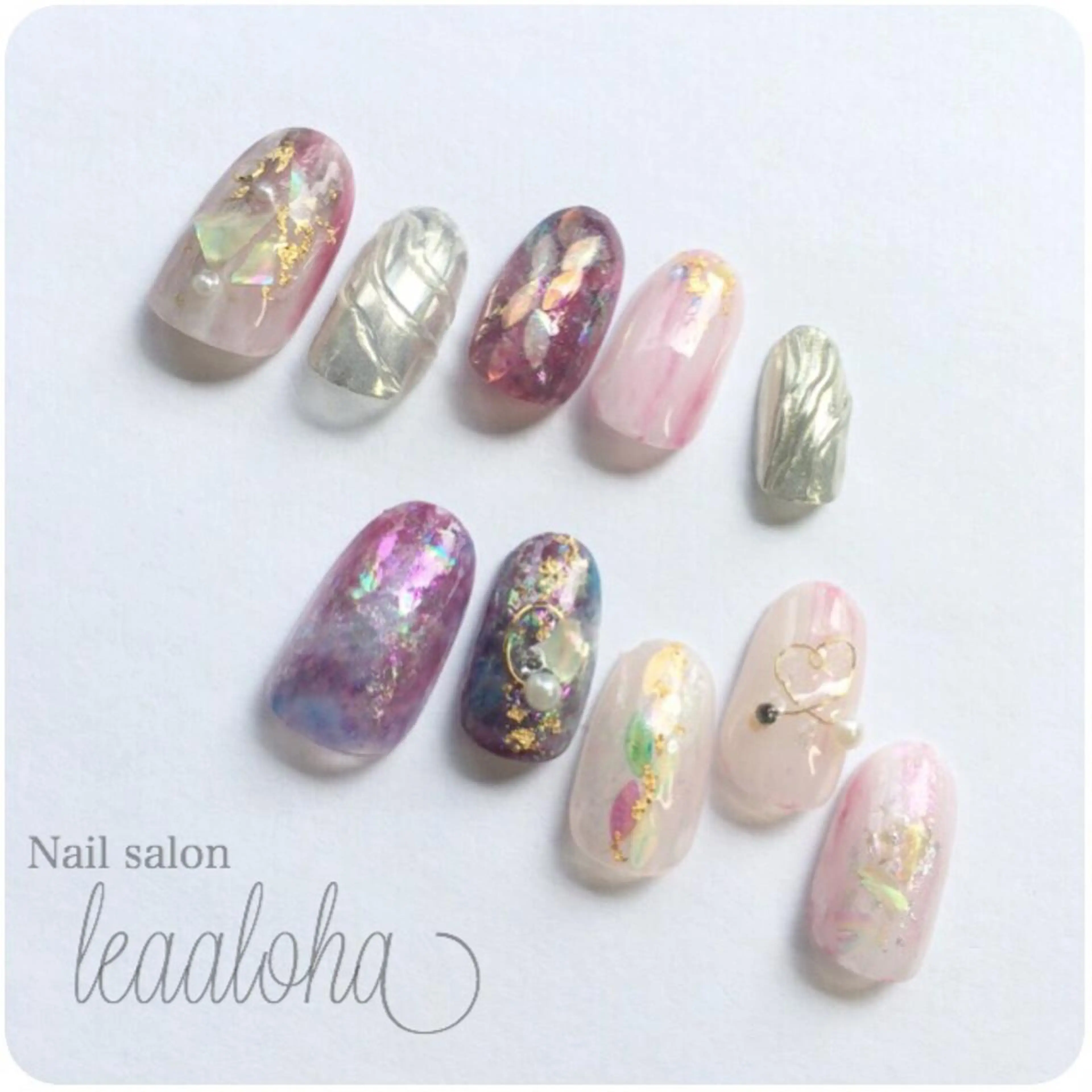 ネイル leaaloha　byBROWN HAIR所属・レアアロハ宇都宮 /ネイル.メンズ脱毛のネイルデザイン