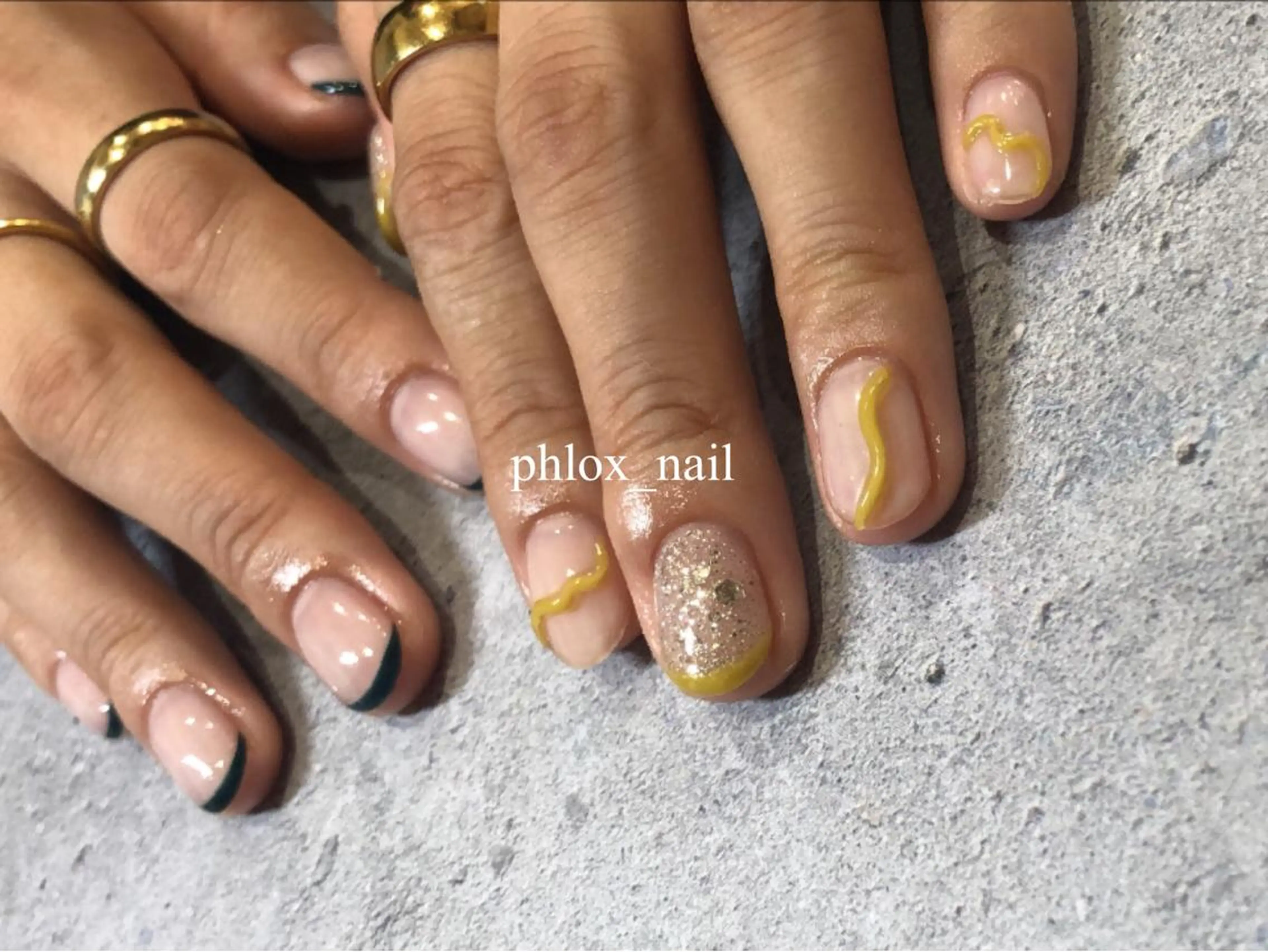 ネイル s/w ＿shokoのネイルデザイン