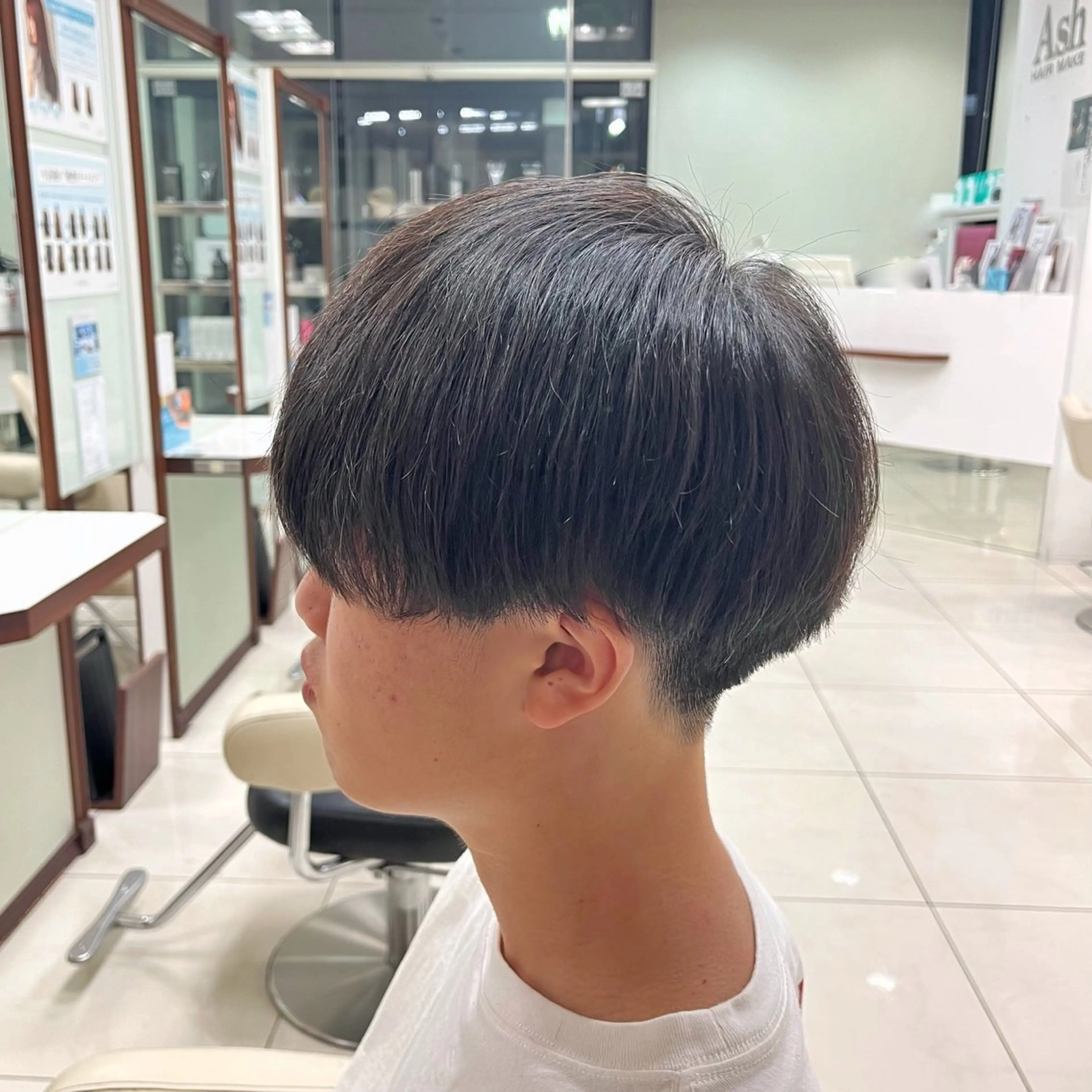ショート パーマ メンズ 店舗指名No.1 吉岡　弘のヘアスタイル