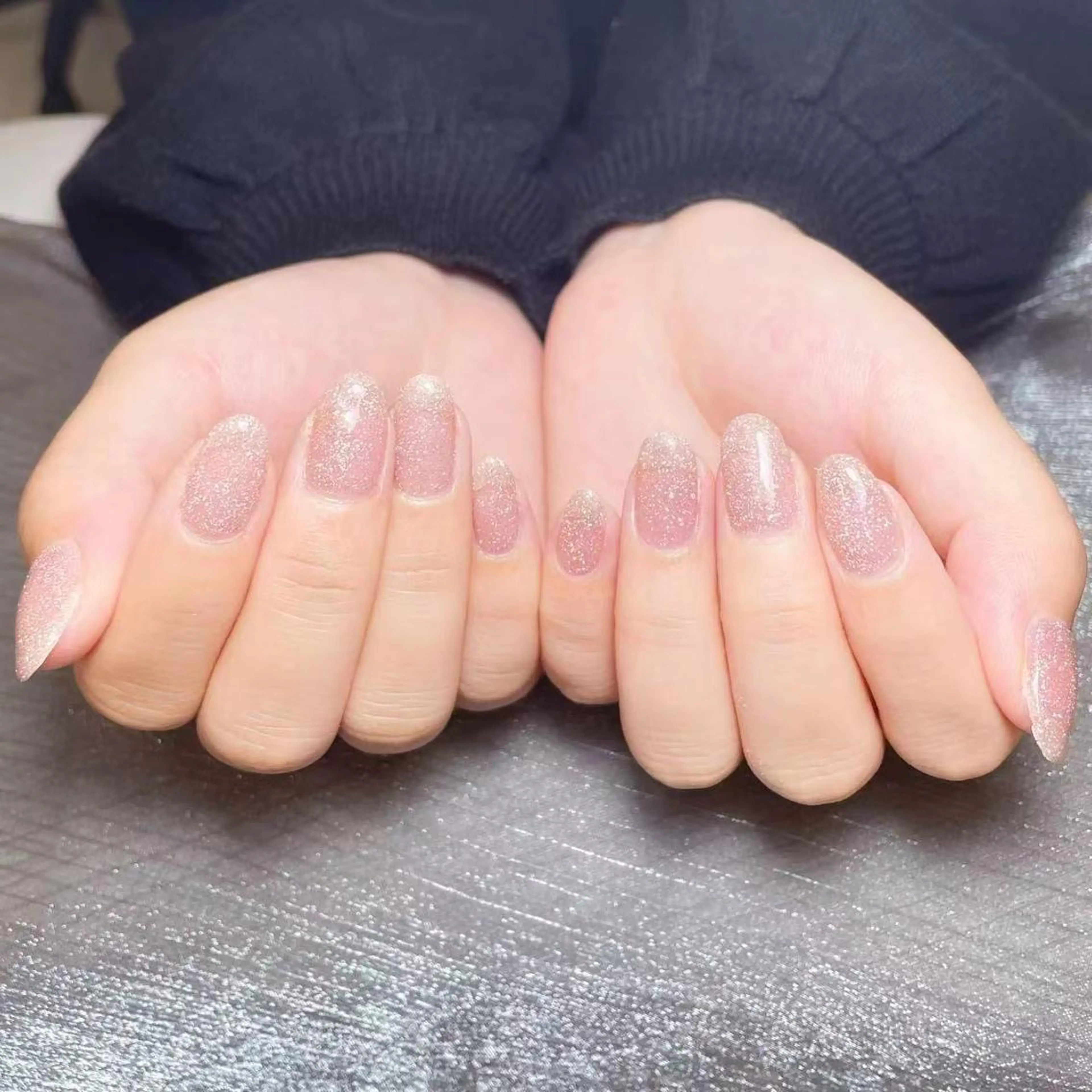 ネイル アートネイル オーロラネイル ガーリー キラキラネイル マグネットネイル ハンドネイル ハンドケア Diamond 🚢のネイルデザイン