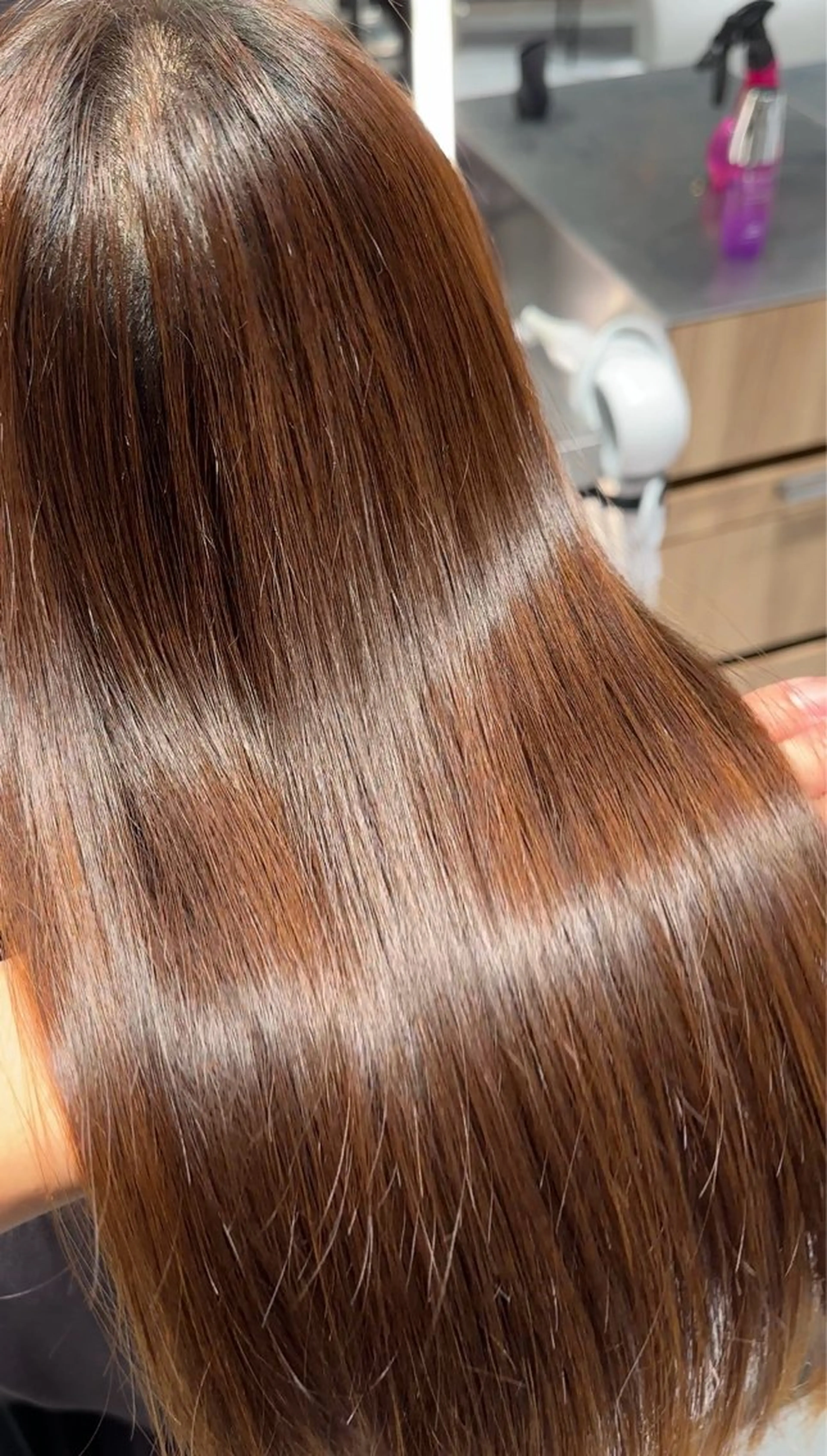 セミロング レイヤーカット/高木 秀斗/メロ髪美容師のヘアスタイル