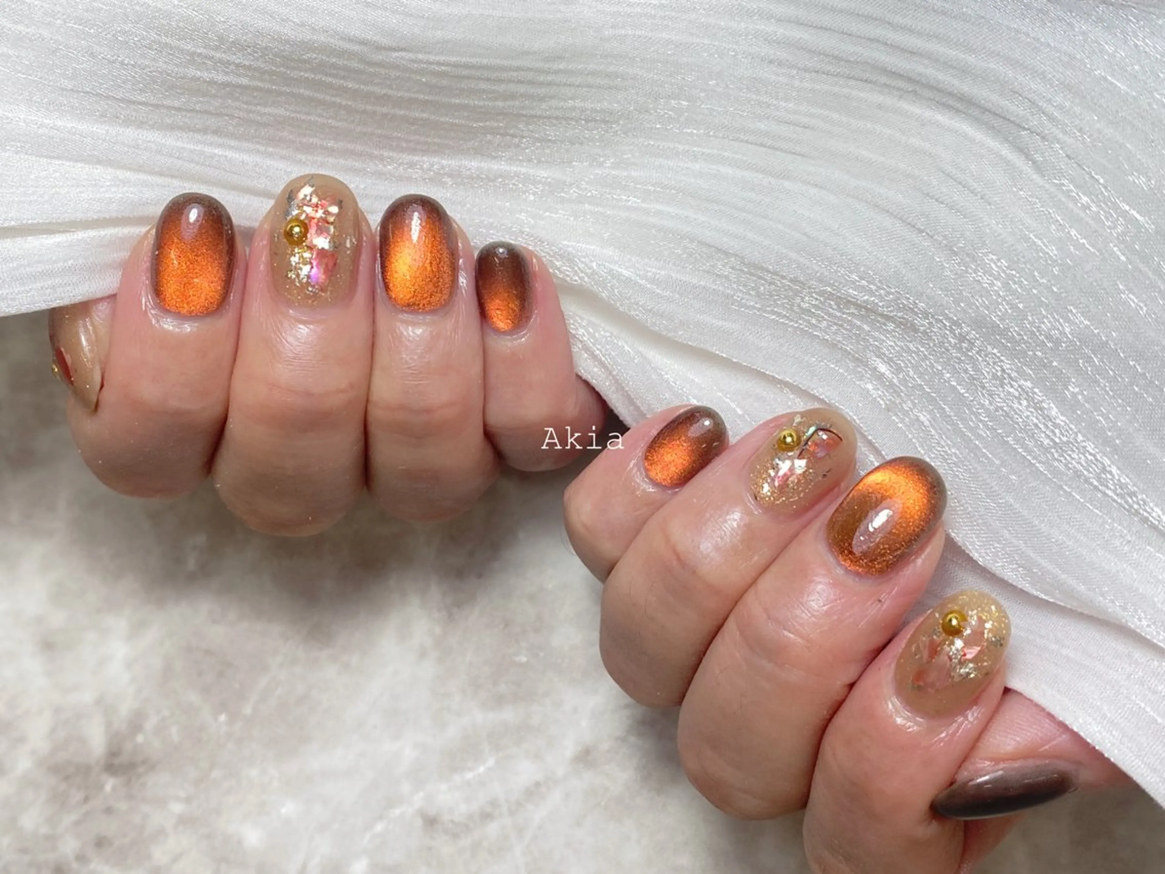 ネイル ハンドネイル ハンドケア 閨匠ビューティサロン 銀座店のネイルデザイン