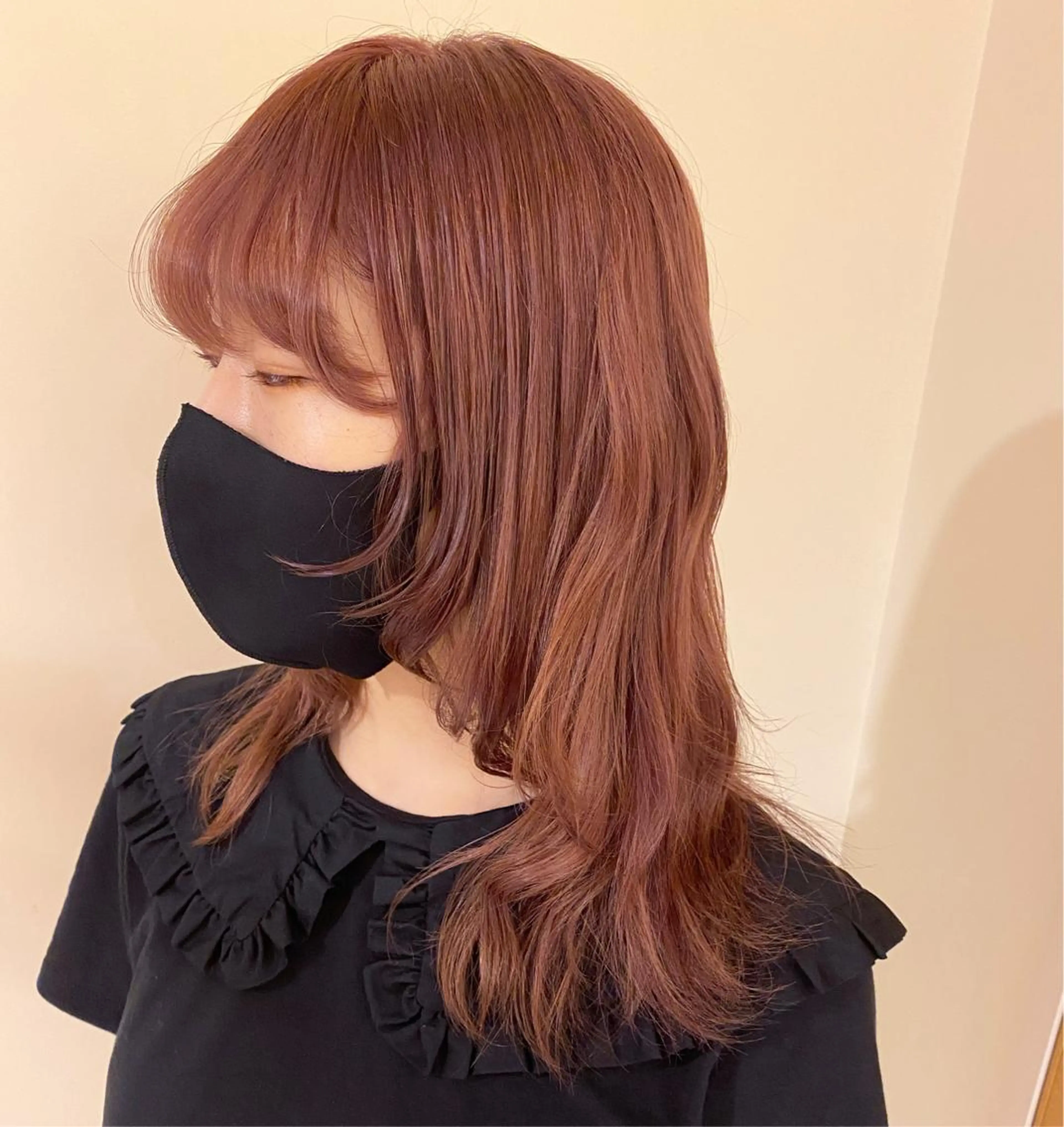 ミディアム カラー ブリーチ カット ヘアカラー コマツリサ ROCCO eastのヘアスタイル