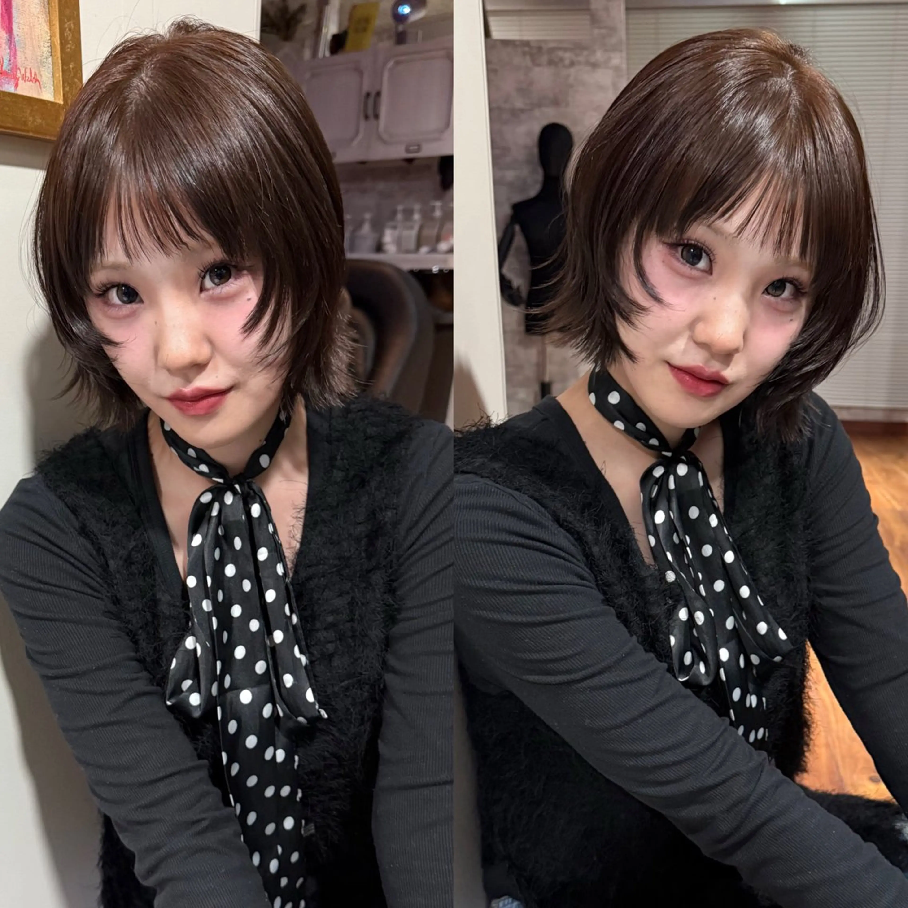 【お得menu˚✧₊】カット+ブリーチなしWカラー+2stepトリートメント🩰の写真