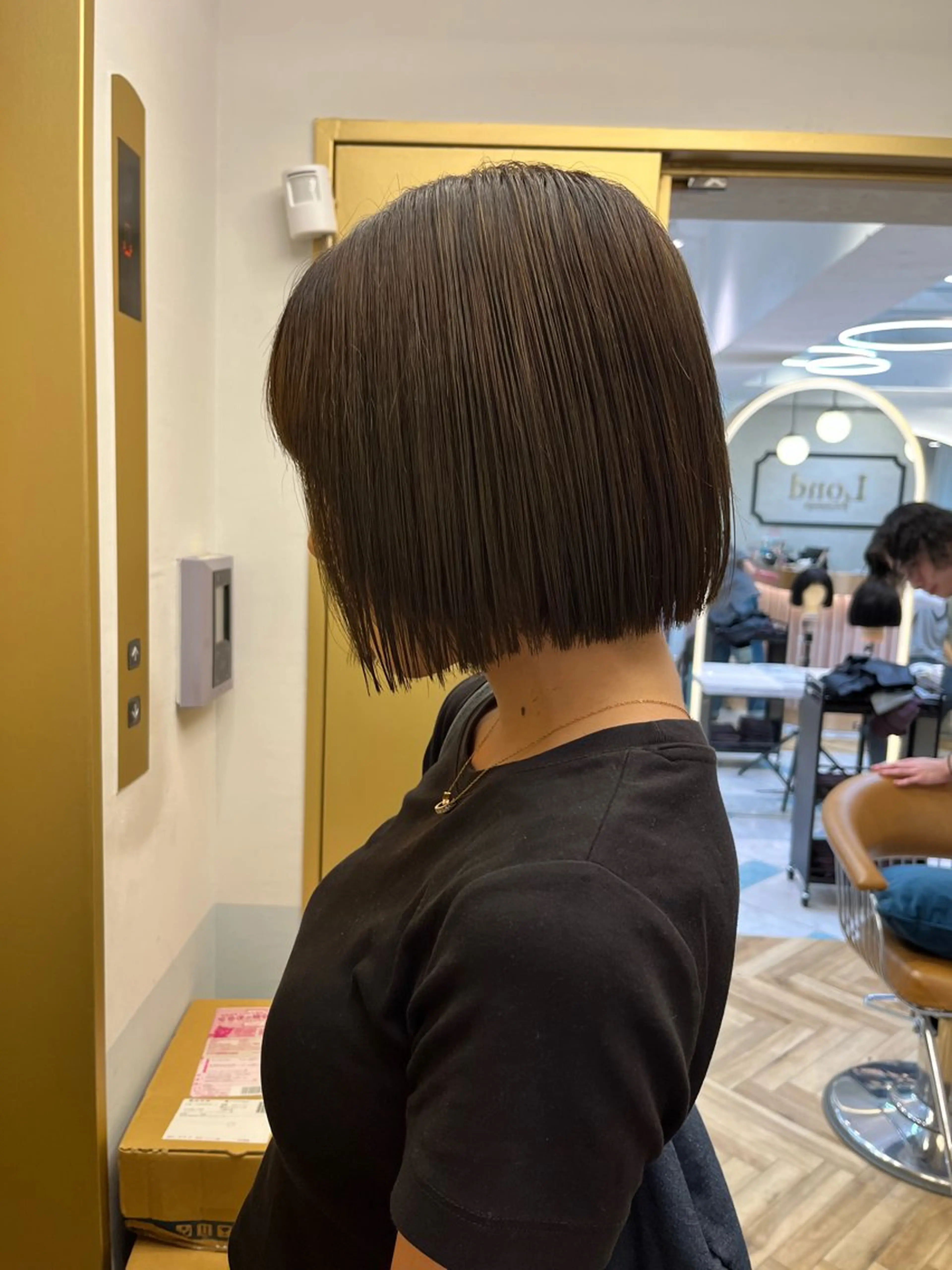 ショート カラー 池袋/似合わせ/縮毛 髪質改善【ugen】のヘアスタイル