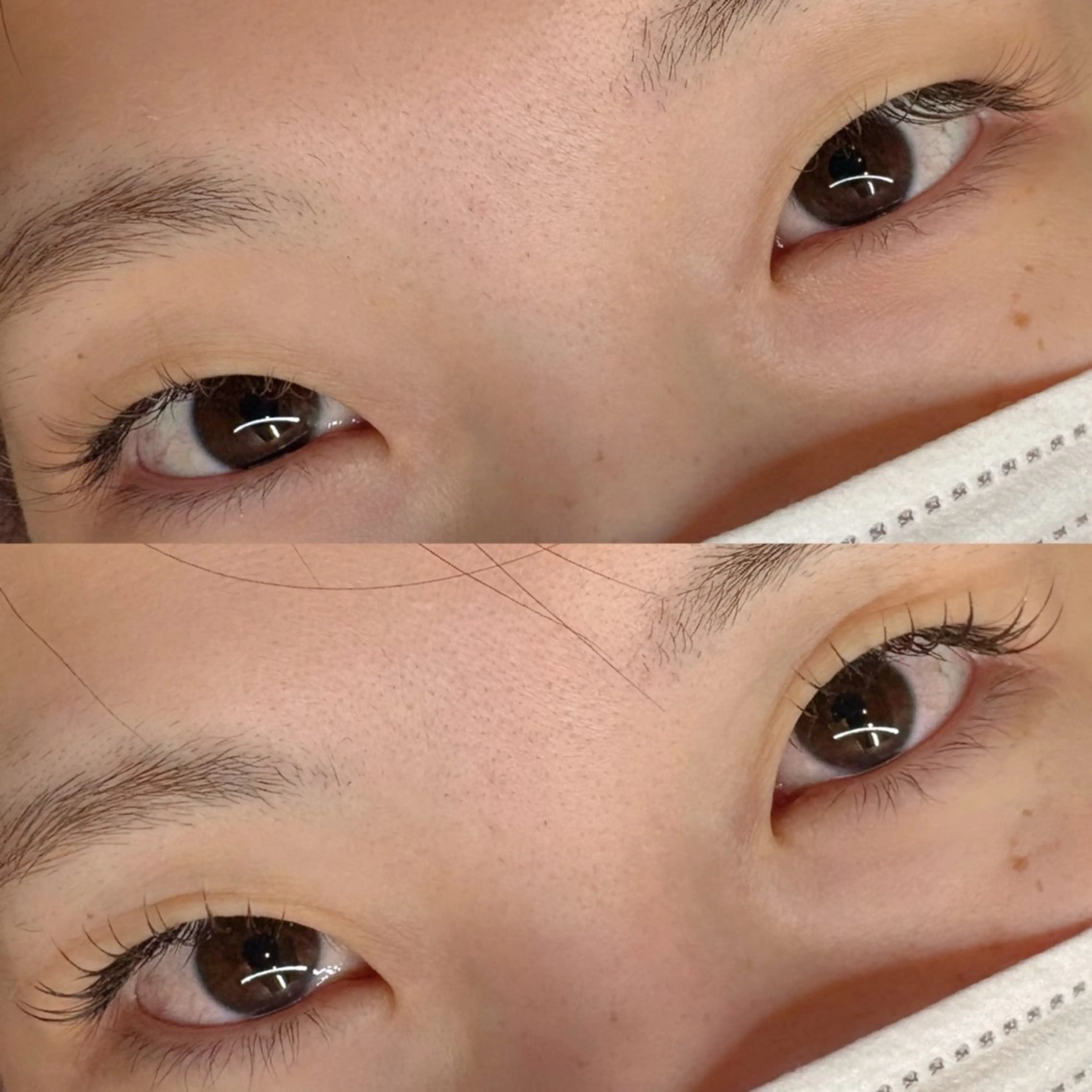 マツエク・マツパ Cカール カラーマツエク Dカール 目尻長め 【愛され眉毛作る人】 nozomiのマツエク・マツパデザイン