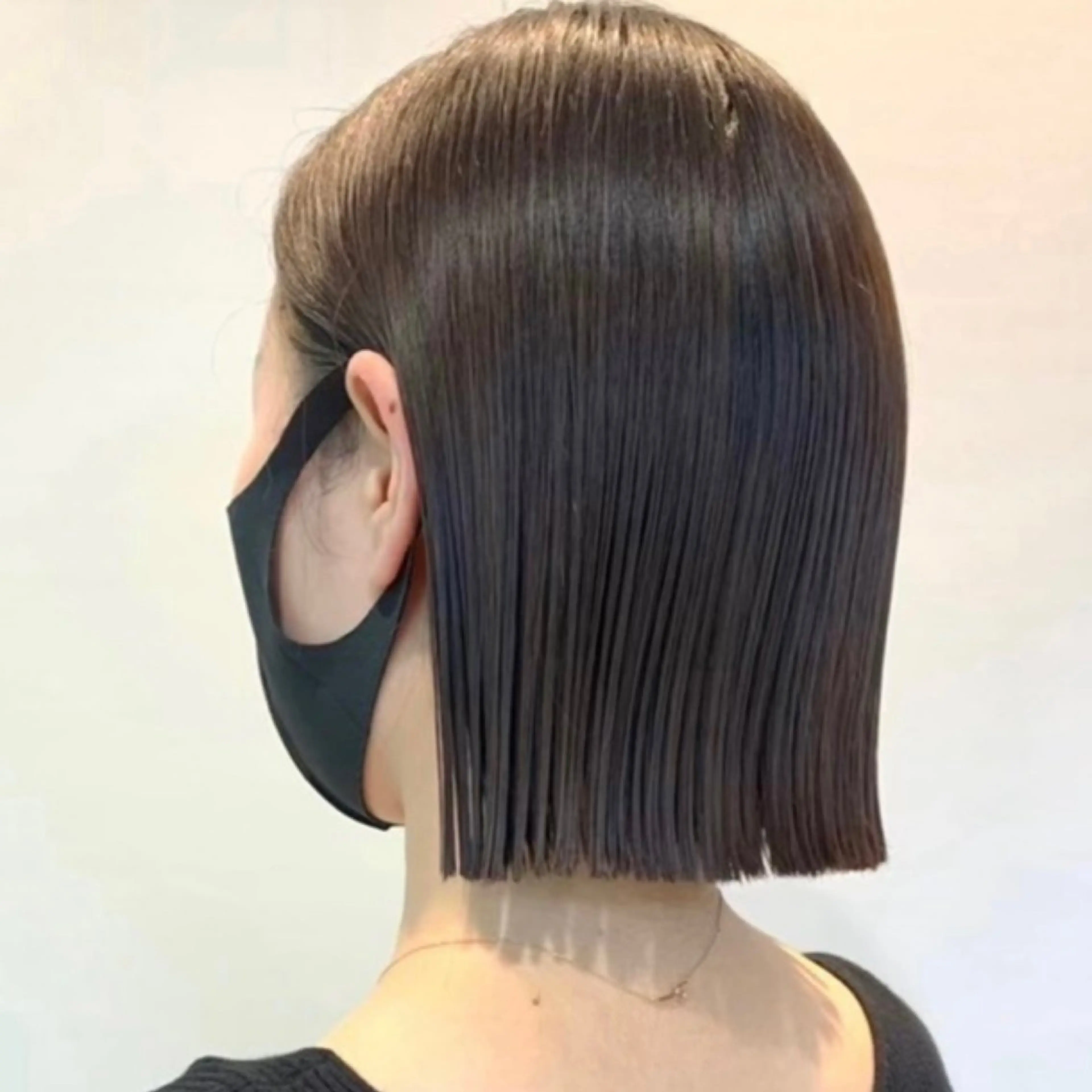 ショート カラー カット 縮毛矯正 トリートメント 原宿/ボブ/髪質 改善/レイヤー/優希のヘアスタイル