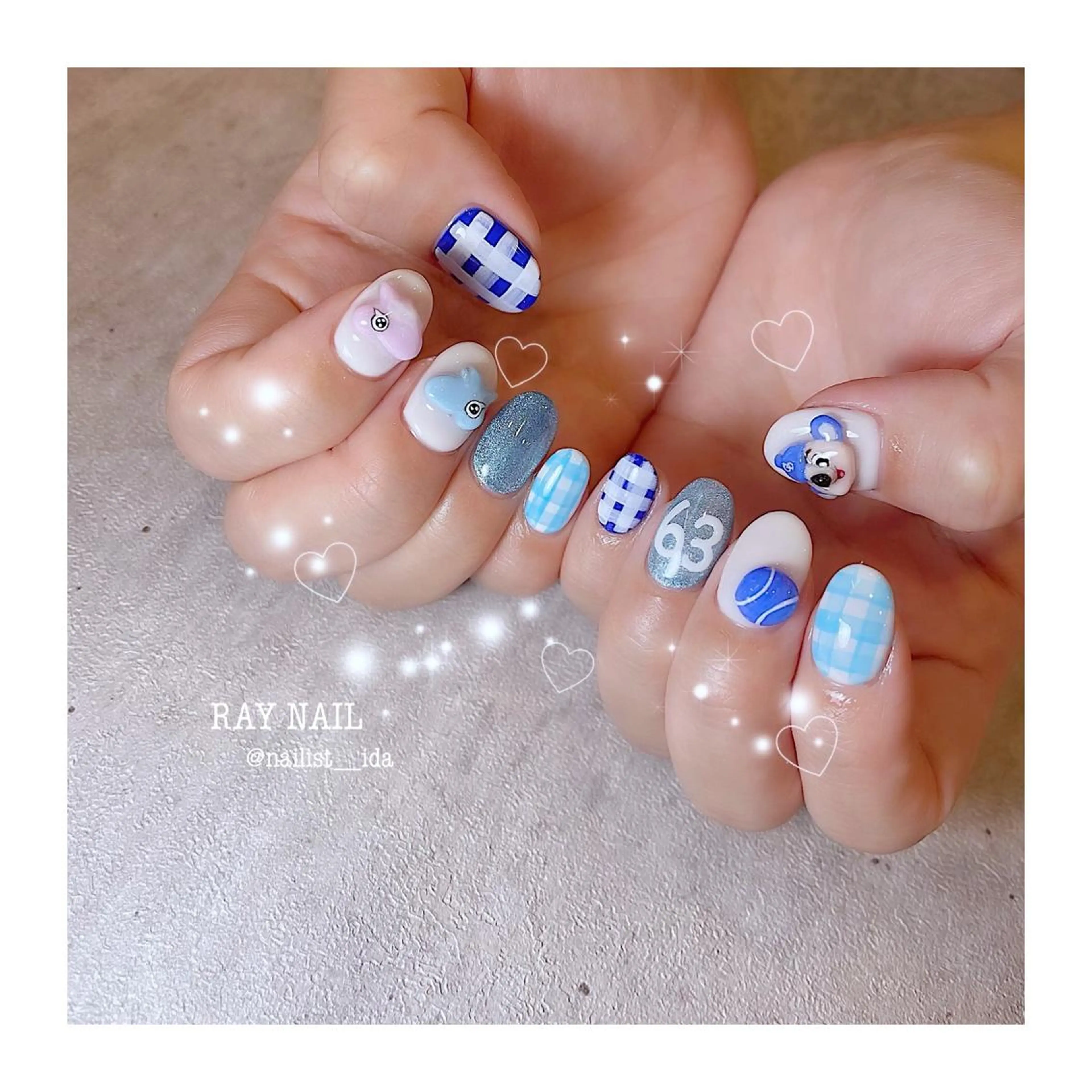 ネイル Arowa 伊田のネイルデザイン