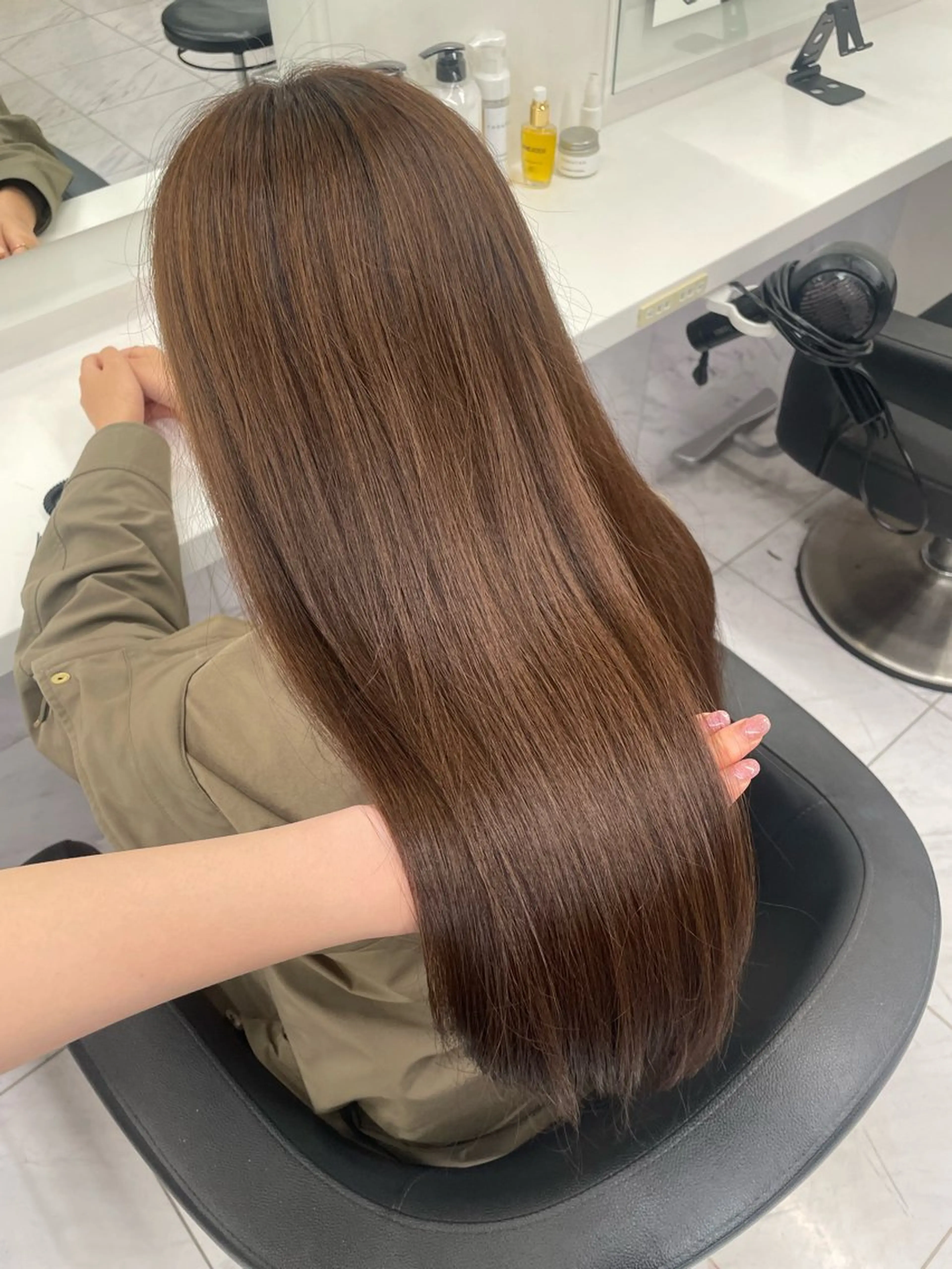 ロング カラー 🎀暖色/ラベンダー /paru🤍のヘアスタイル