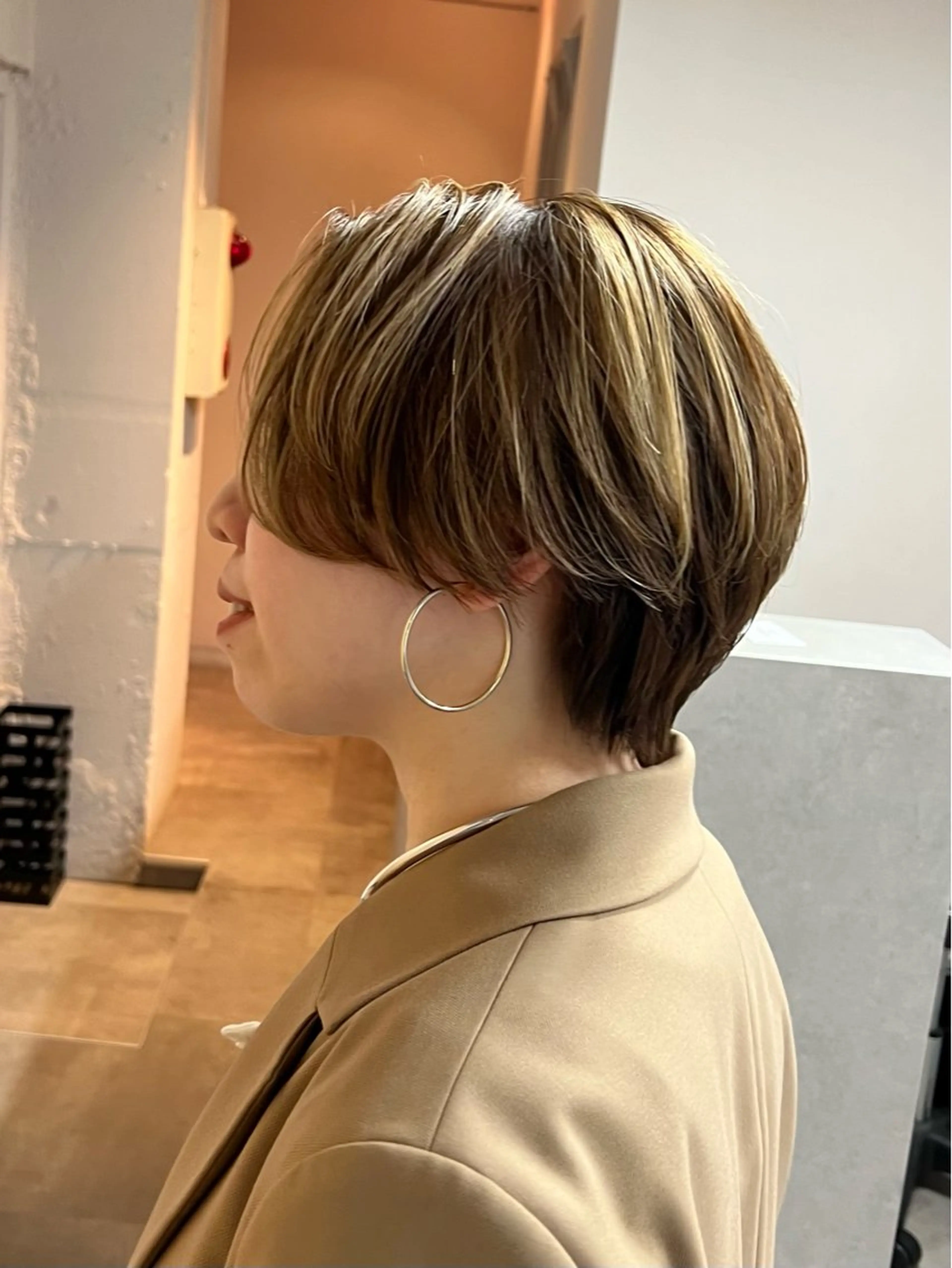 ショート カット ヘアカラー tokute Takahashiのヘアスタイル