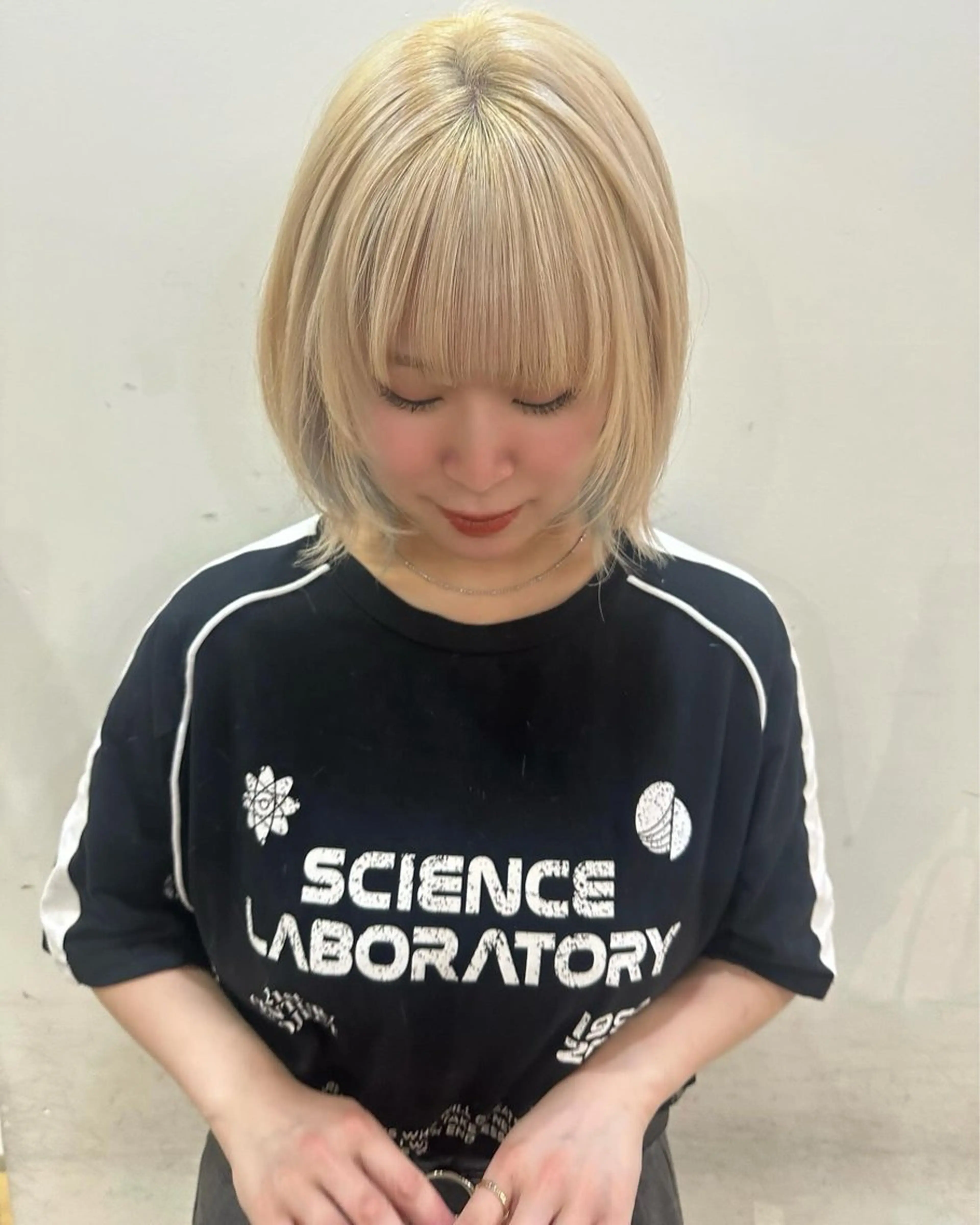 ミディアム カラー ヘアカラー トリートメント ヘッドスパ 🪐レイヤー/美髪 カラー/加野彩果🪐のヘアスタイル