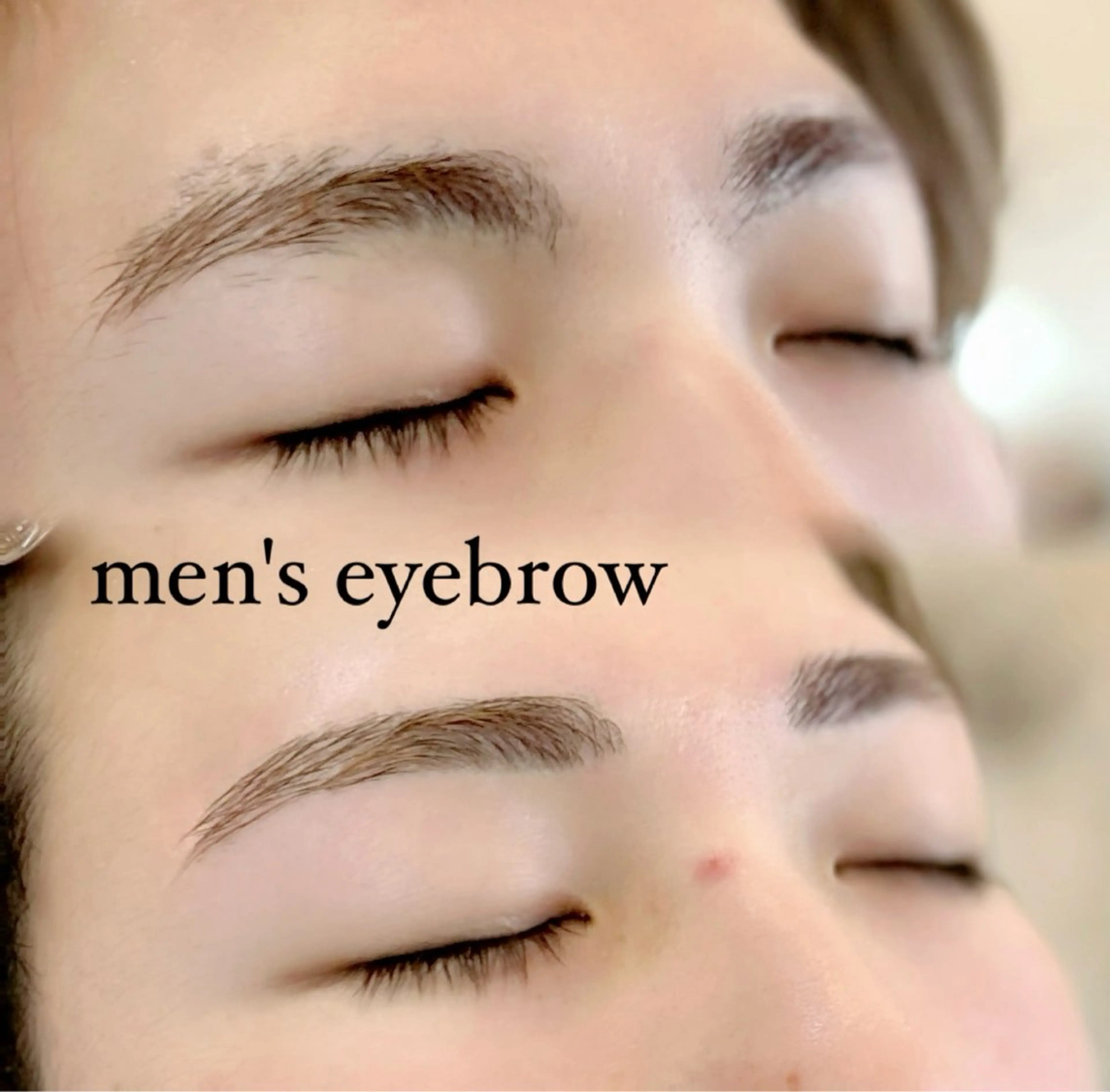 メンズ アイブロウ 🖤rika eyelash🖤のマツエク・マツパデザイン