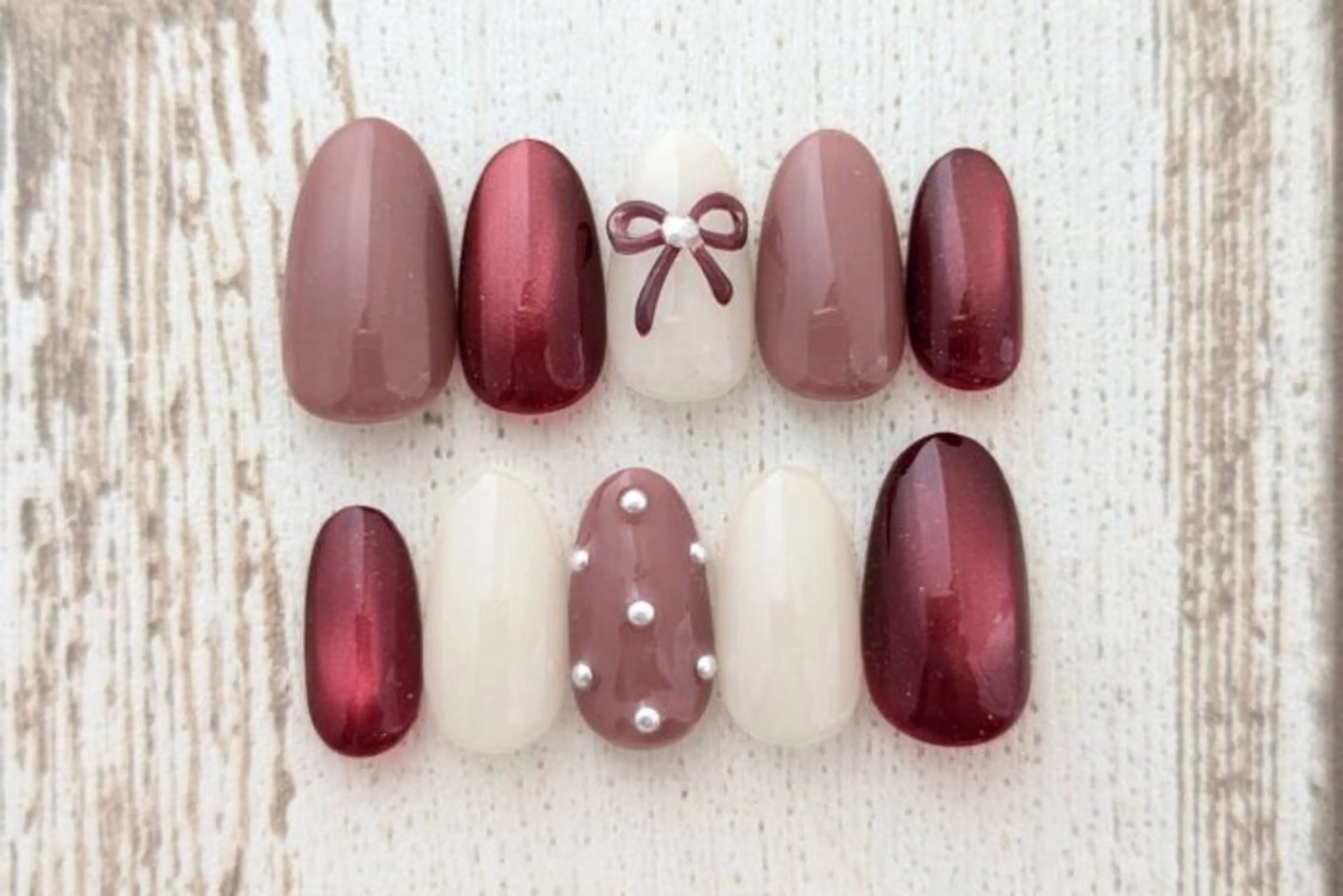 デザイン練習モデル💅（スナップフォトのデザイン）　オフなしの写真