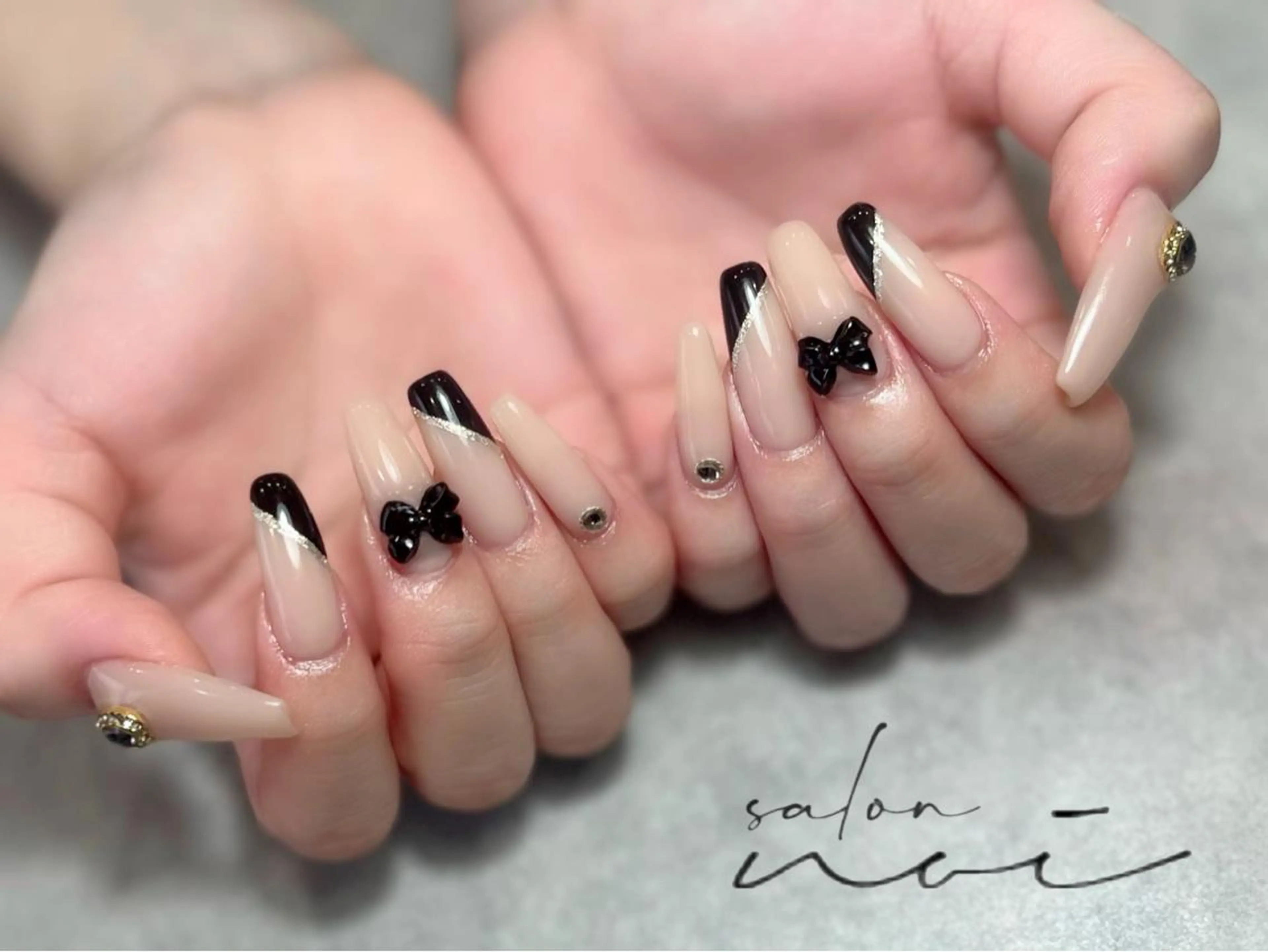 ネイル フレンチネイル ハンドネイル salon noi所属・salon noiのネイルデザイン