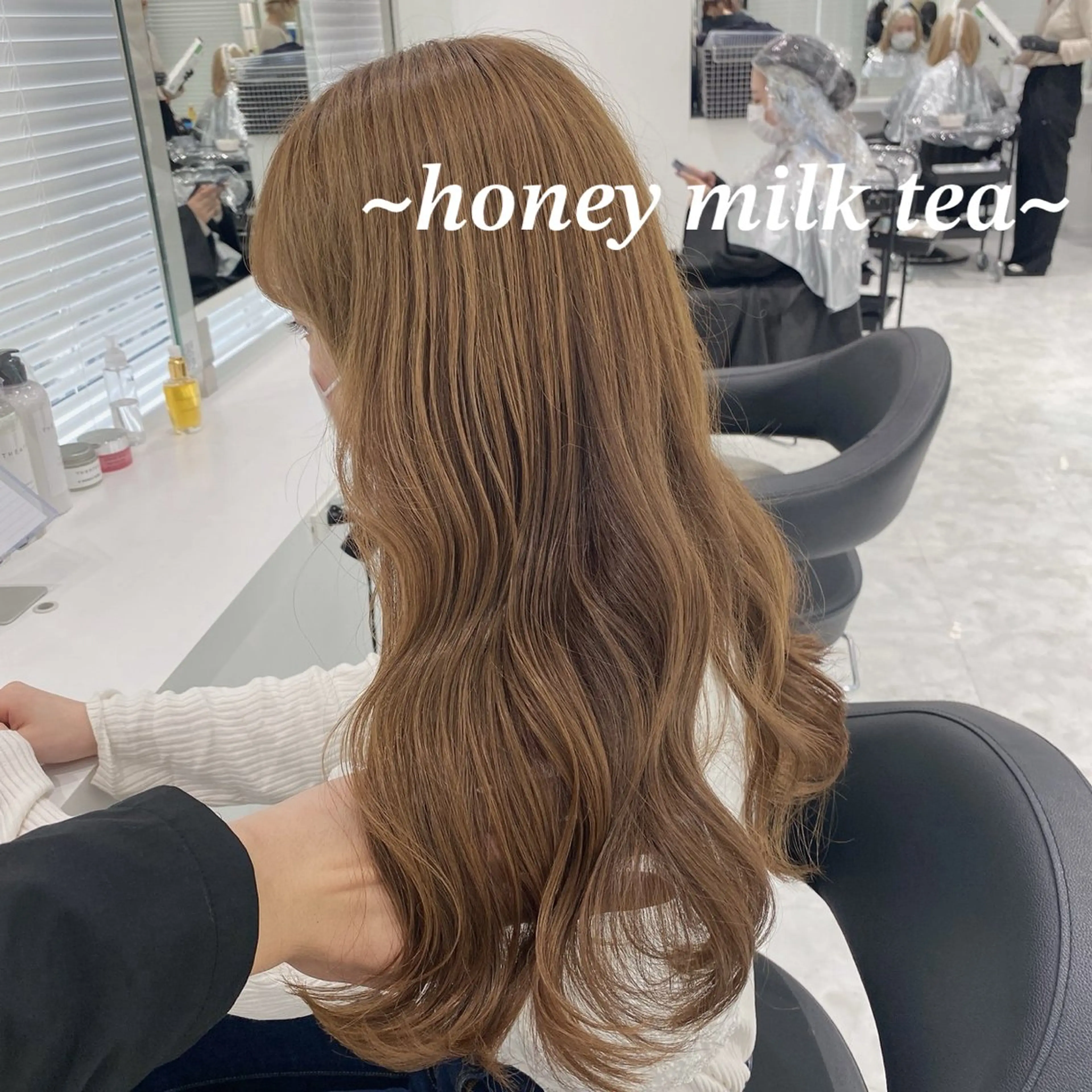 ロング ヘアカラー トリートメント ヘッドスパ 🌿透明感赤み消し Keishin🌿のヘアスタイル