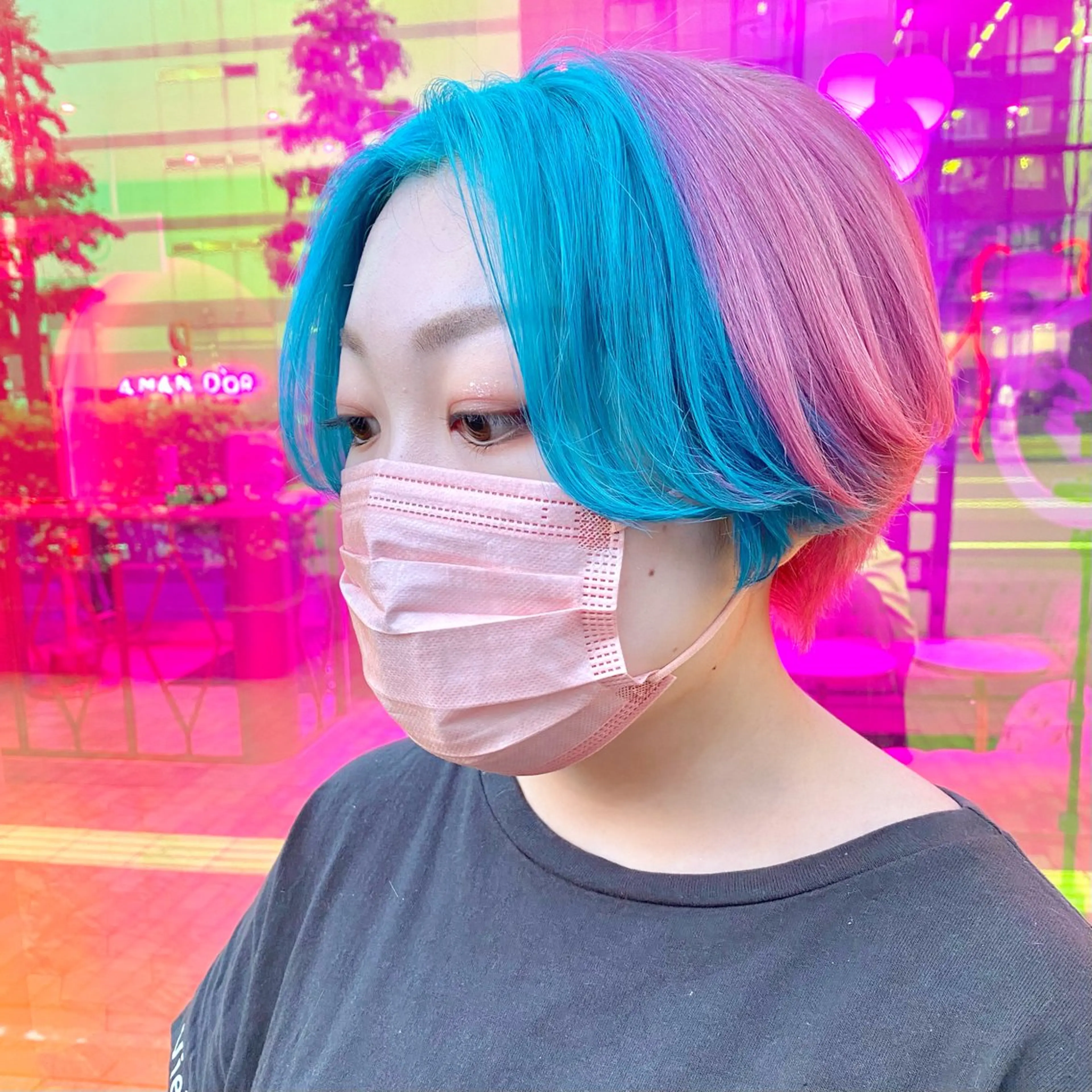 ショート カラー 透明感カラー/ 🫧みずほ🫧のヘアスタイル