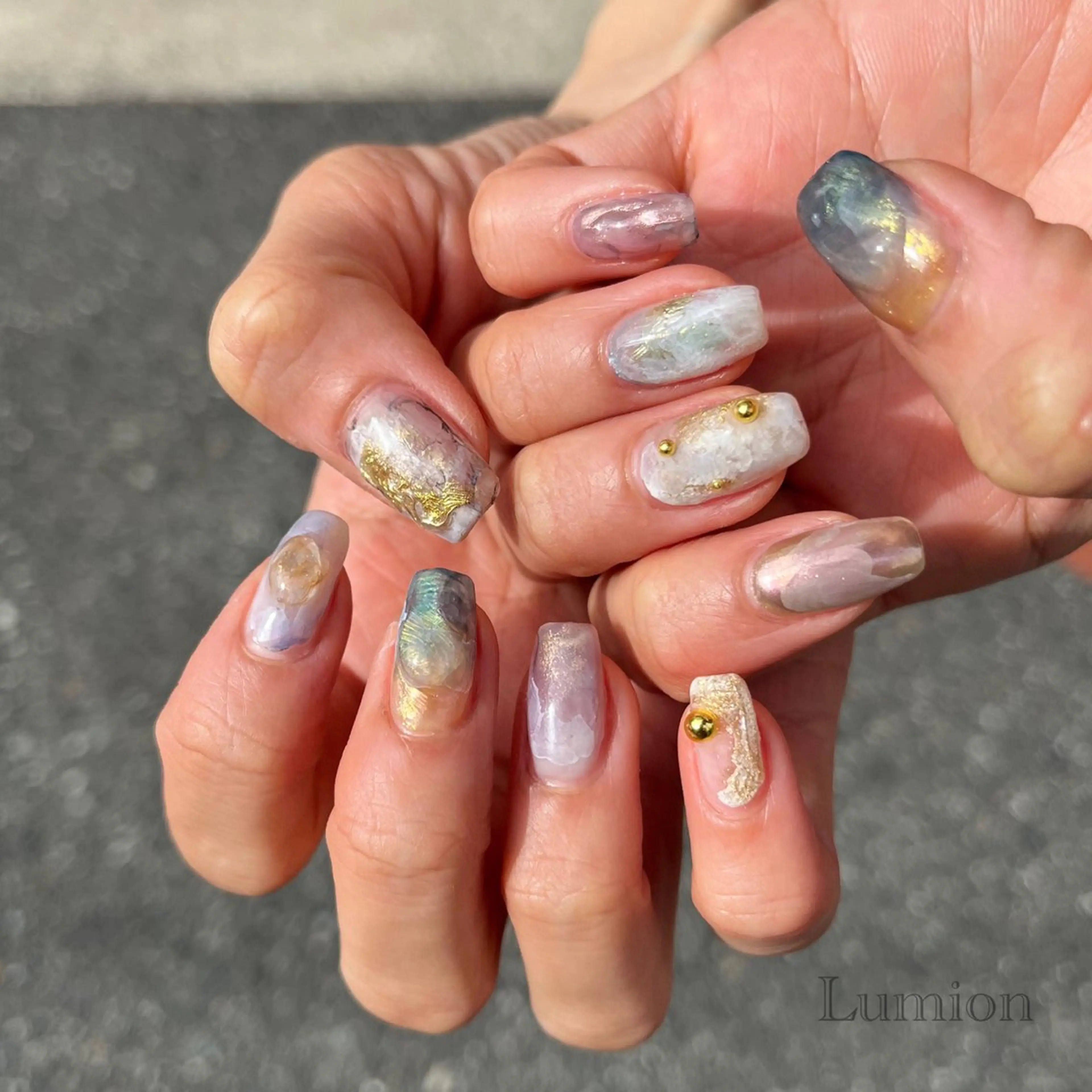 ネイル ニュアンスネイル 菊地 美沙斗のネイルデザイン