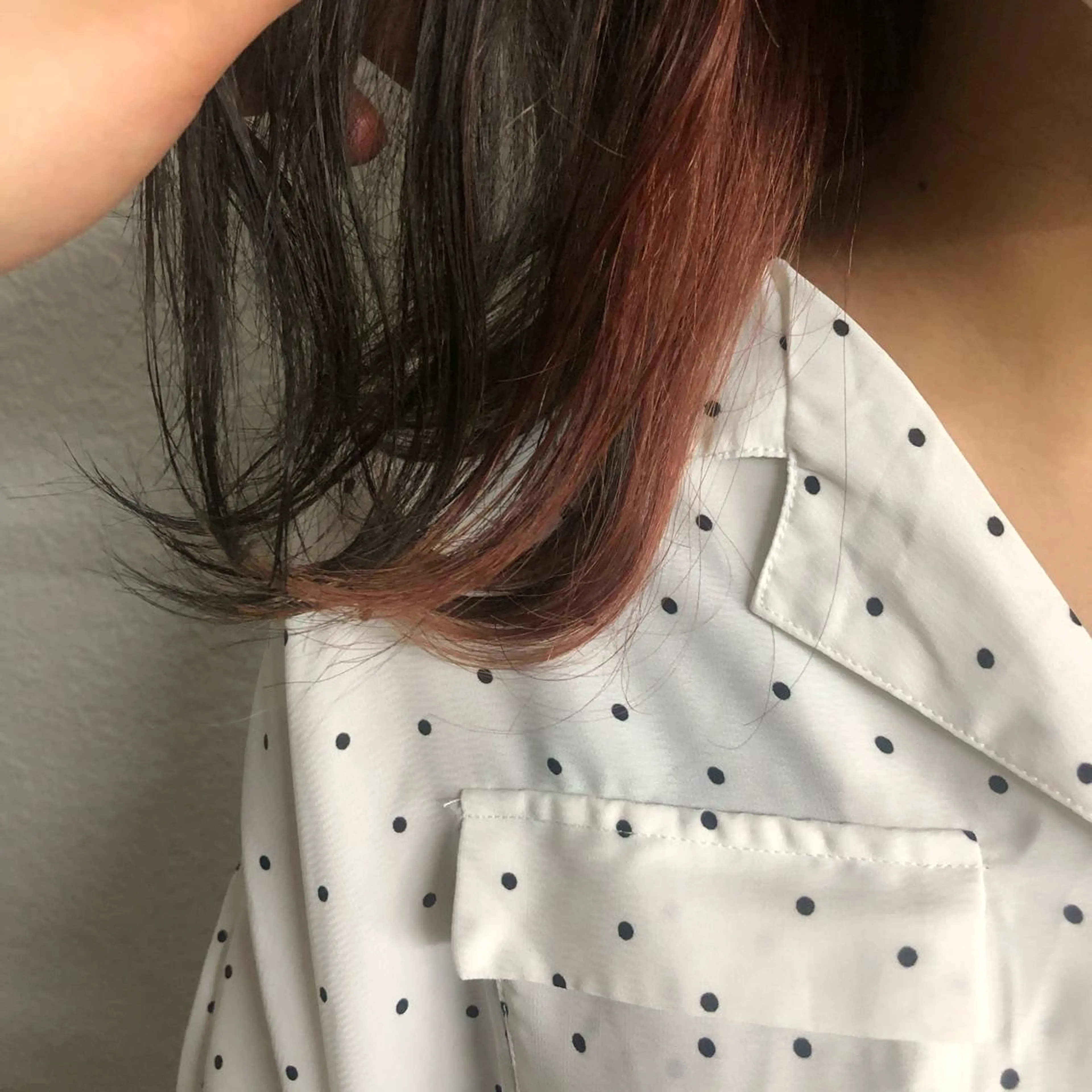 セミロング 渋谷 留菜のヘアスタイル