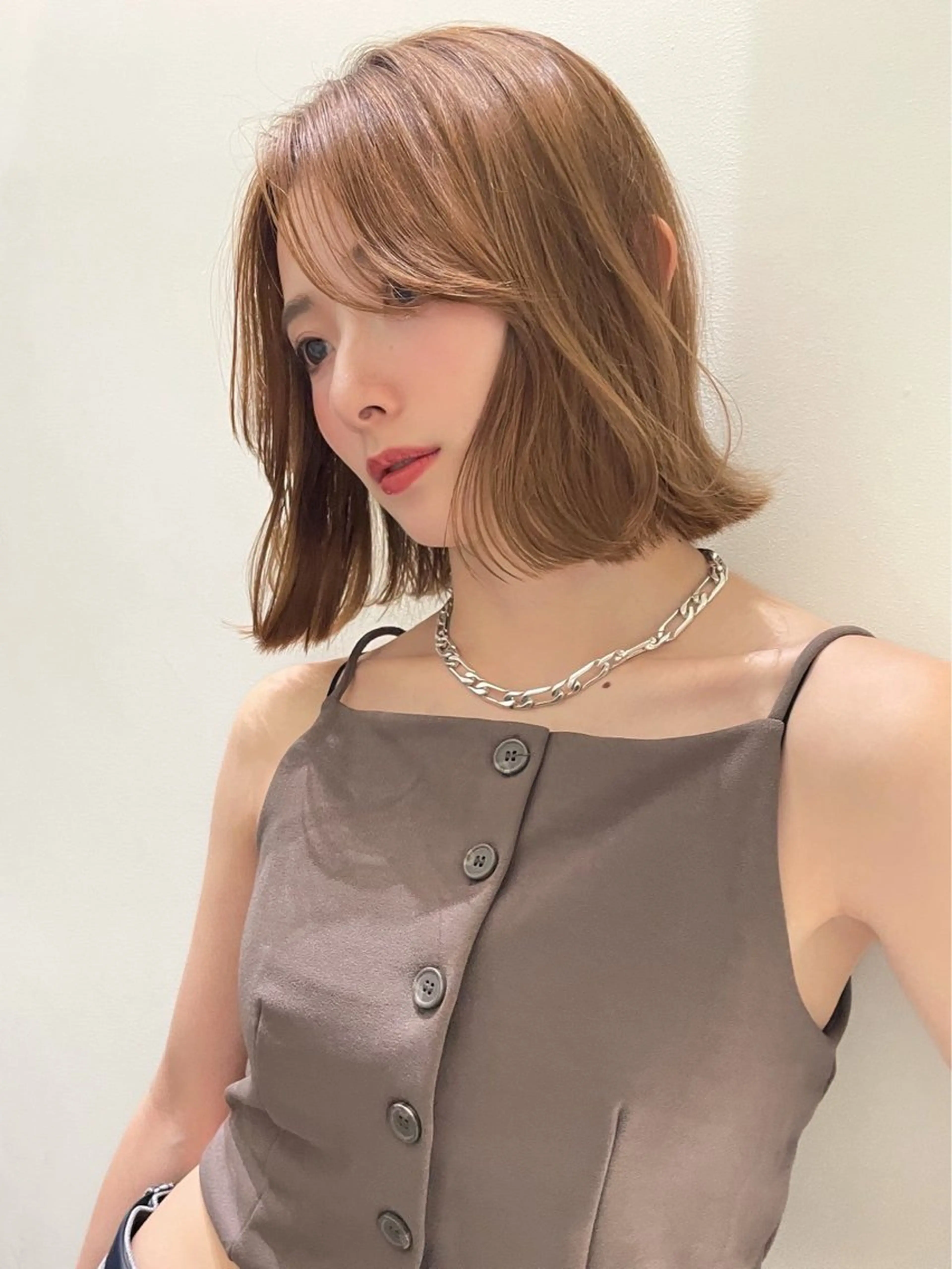 ミディアム カラー JILBLAN福岡 Senriのヘアスタイル