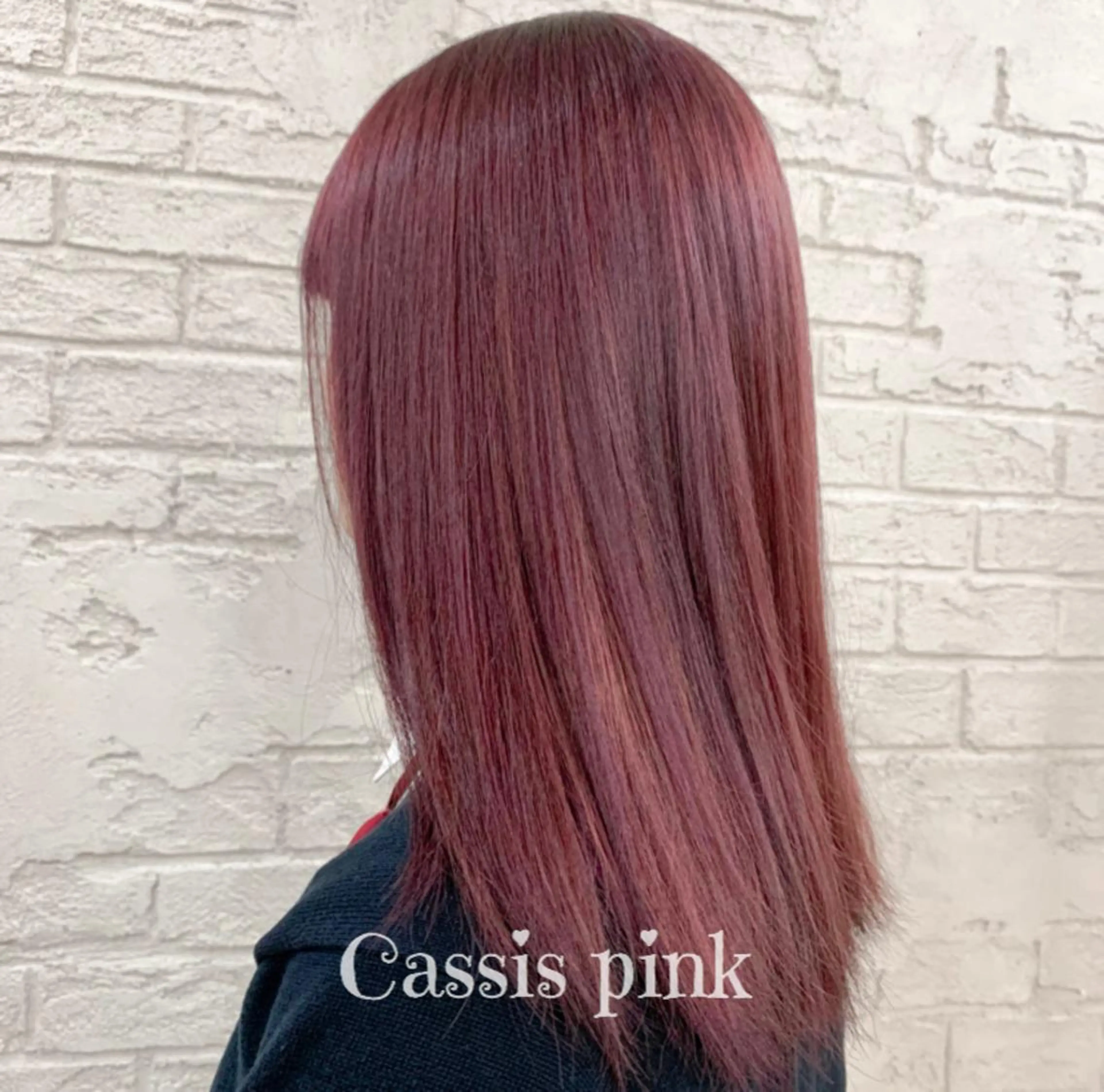 セミロング カラー 💗モテガーリー💗 rumi♡のヘアスタイル