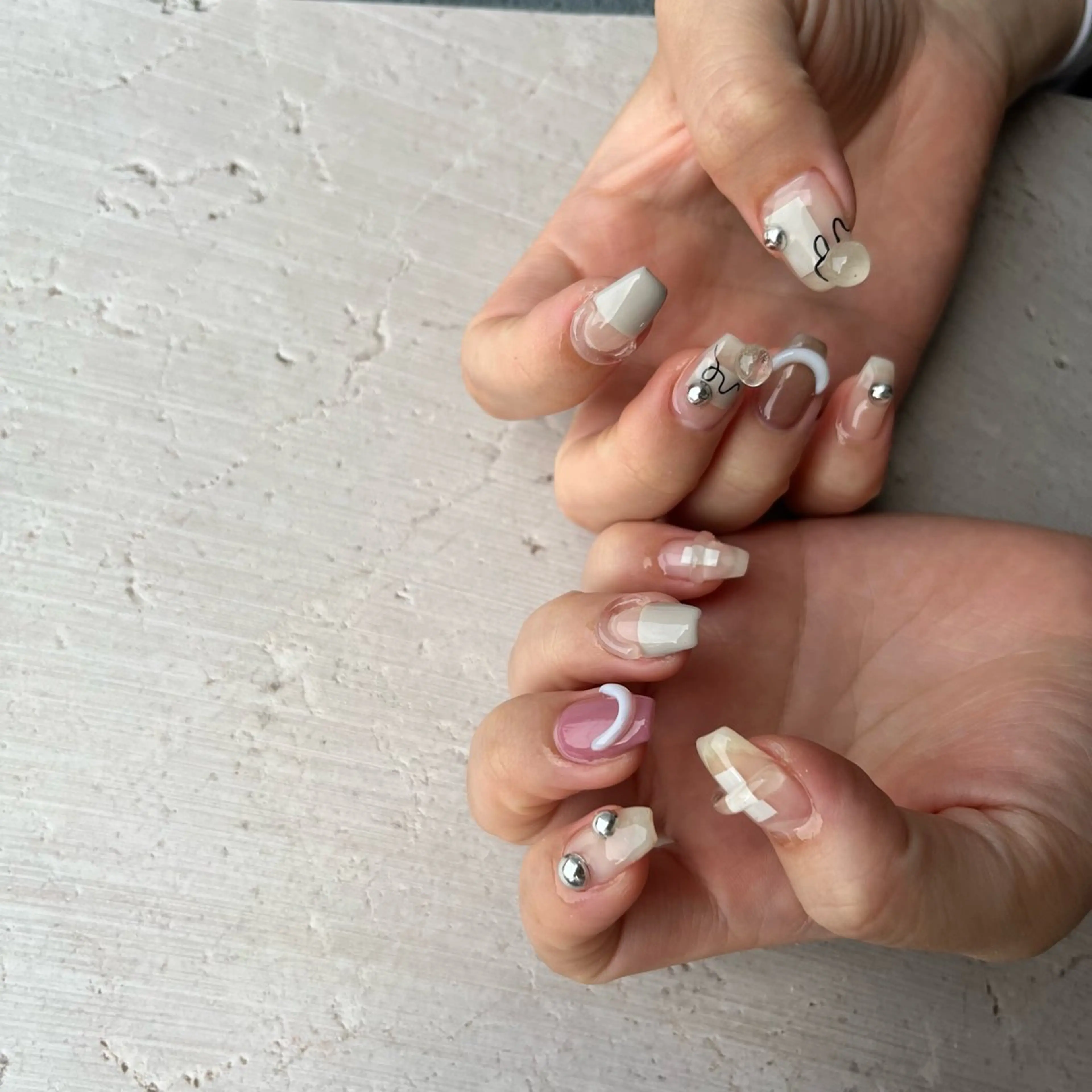 ネイル ハンドネイル Lélia nail Himariのネイルデザイン