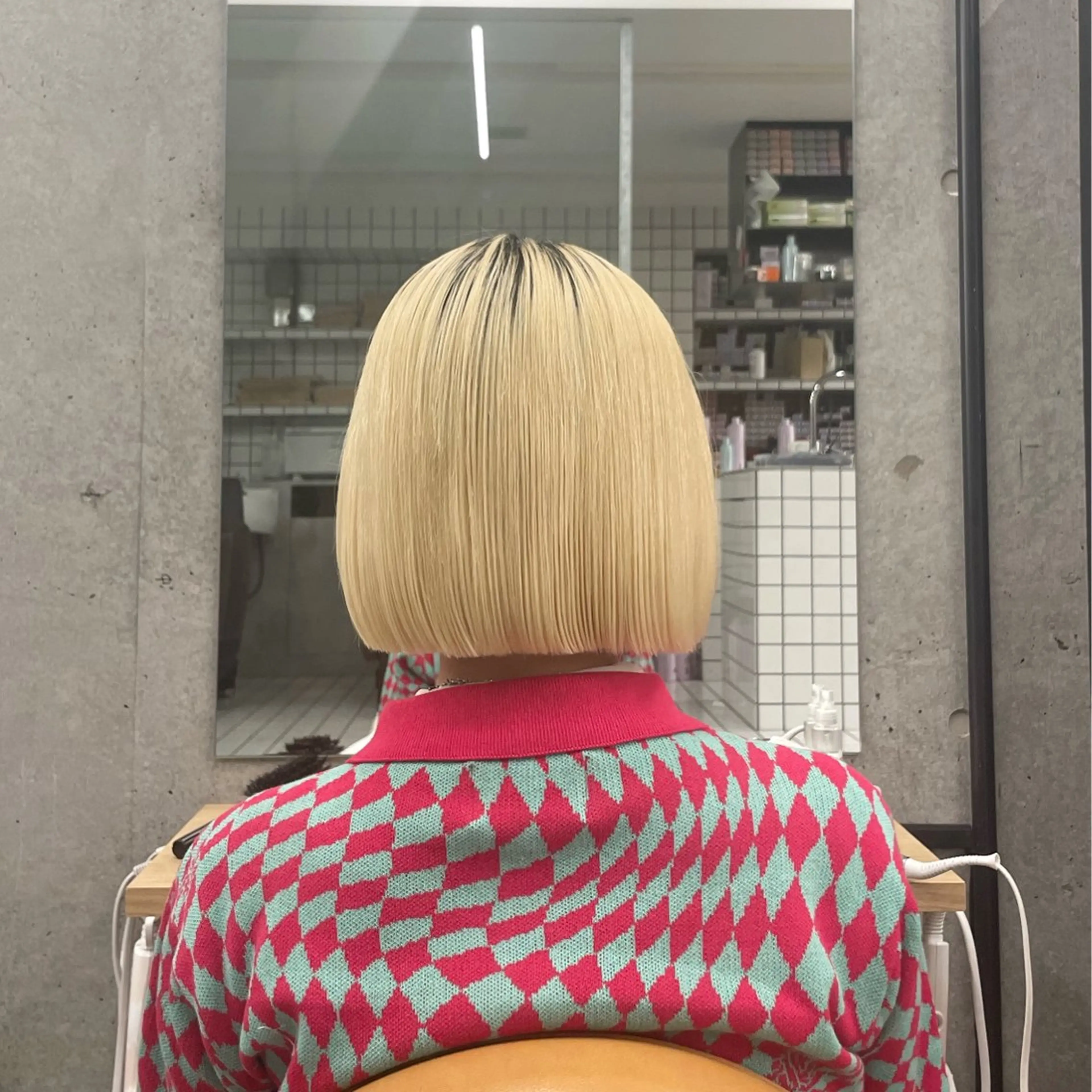 ショート ボブ カット トリートメント 顔まわり/レイヤー/ 透明感/まいな🥨のヘアスタイル