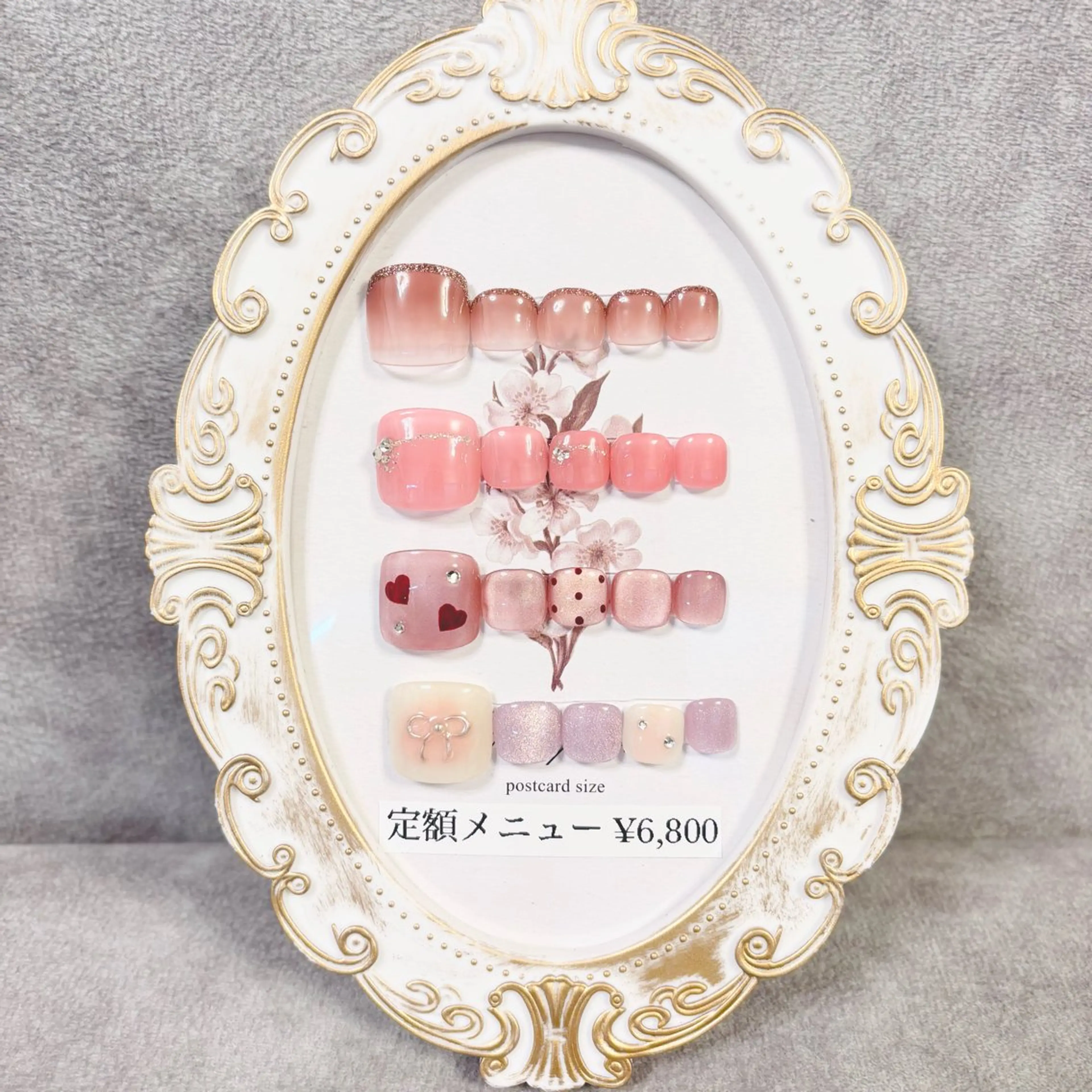 ショート フットネイル 🎀『RlRia』（GO TODAY シェアサロン 横浜Solace店内）🎀所属・RlRia .のネイルデザイン