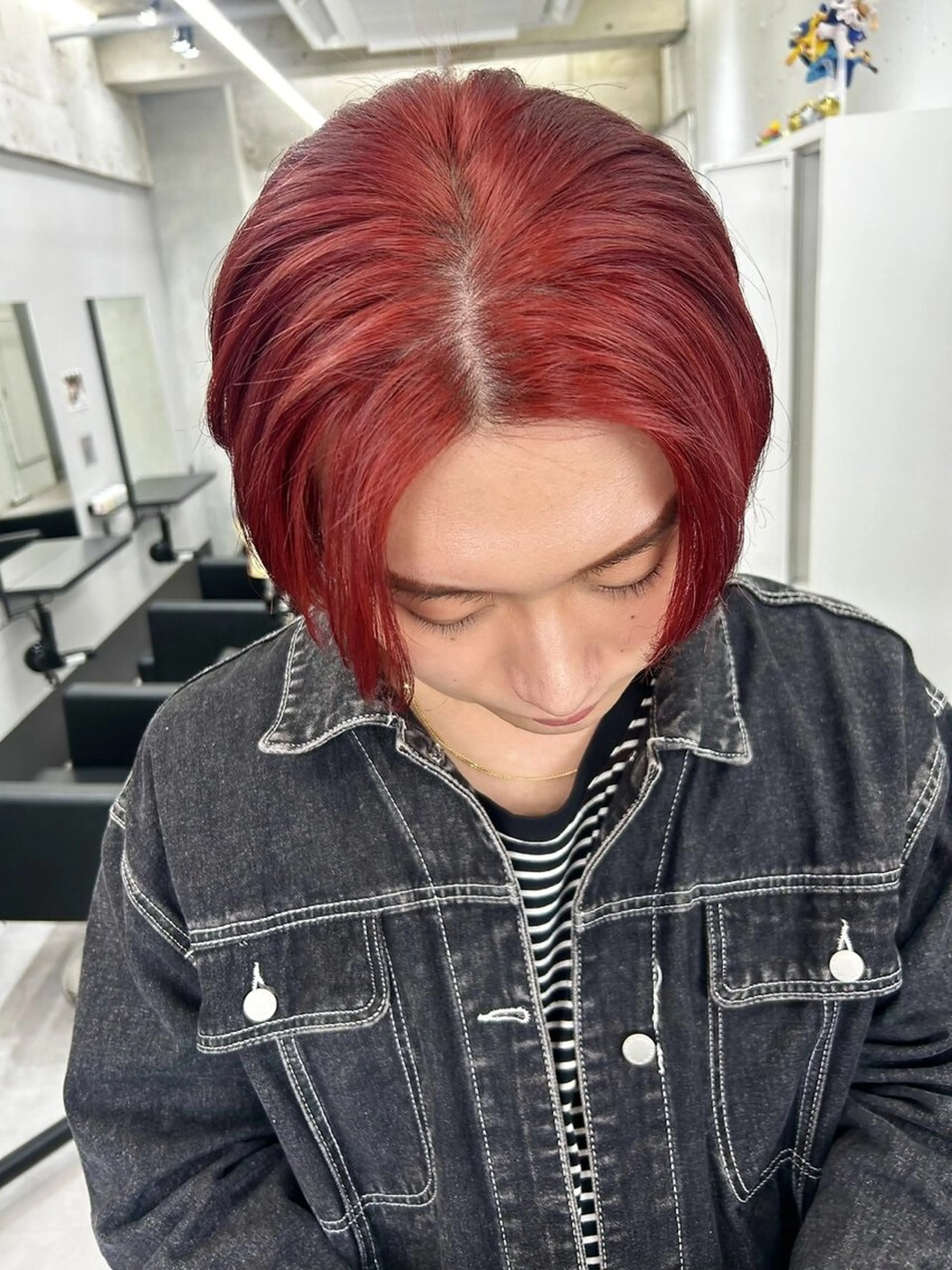 カラー メンズ ヘアカラー LIBER🫧AKO 🫧メンズのヘアスタイル