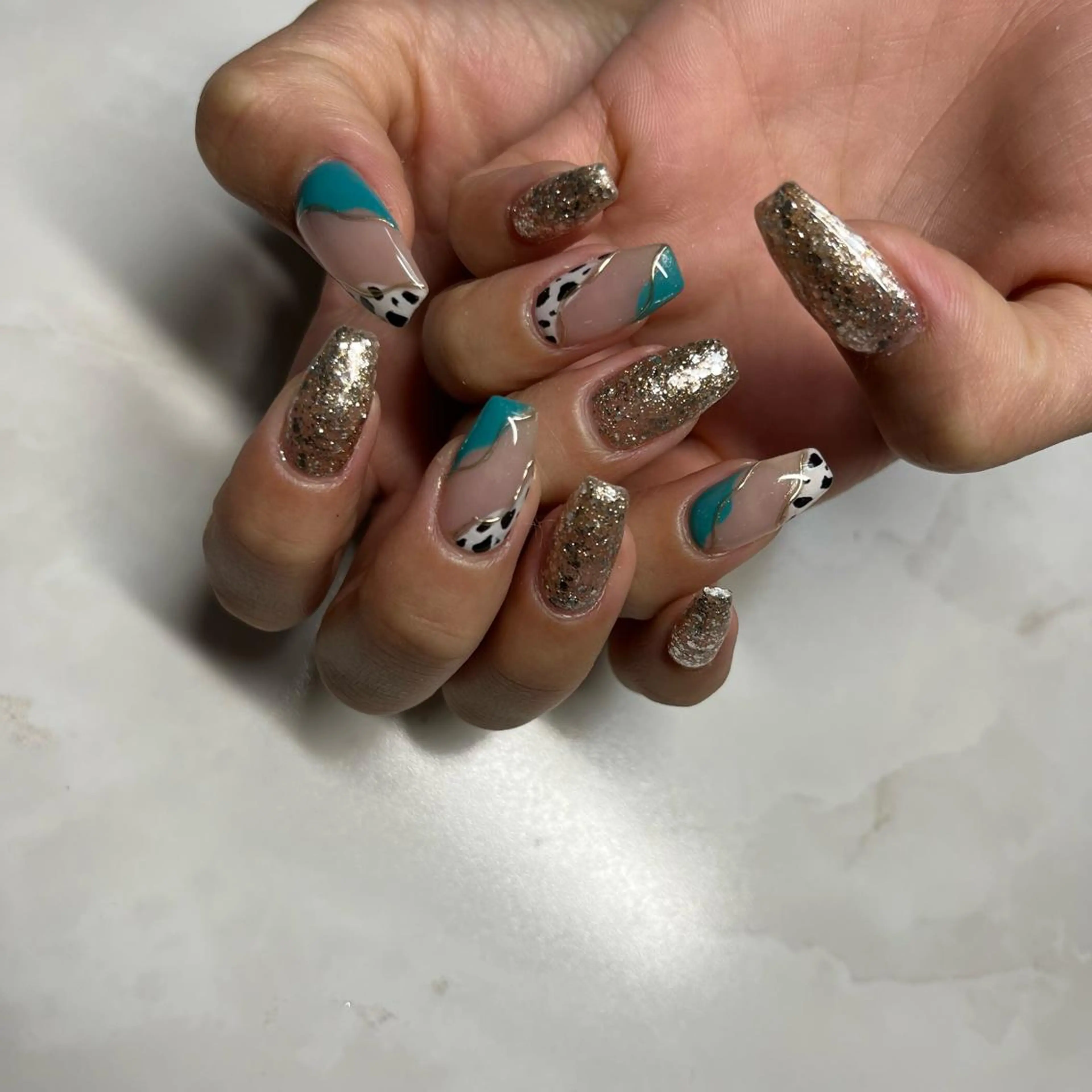 カラー ネイル nail salon LNのネイルデザイン