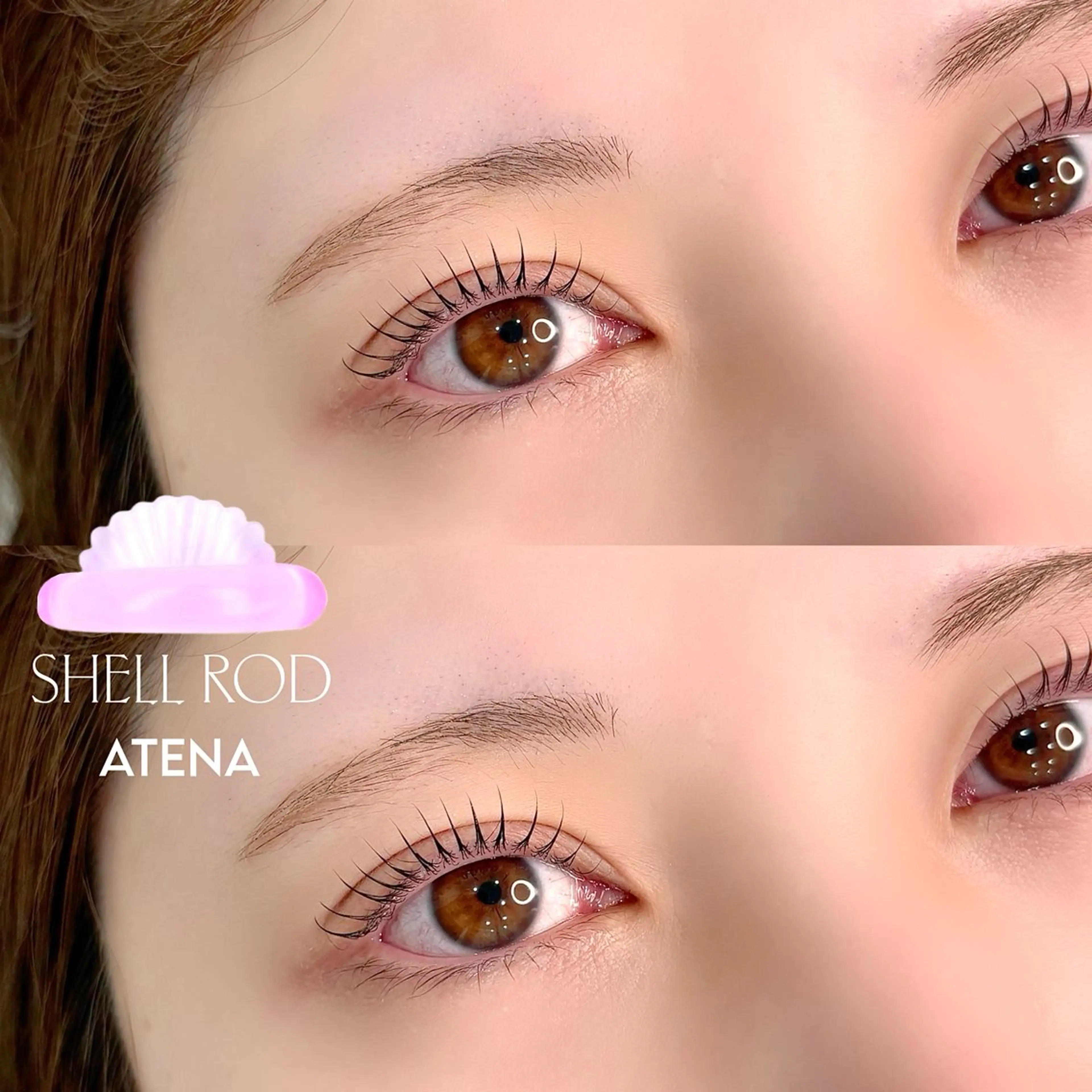 マツエク・マツパ ATENA MINAMIのマツエク・マツパデザイン