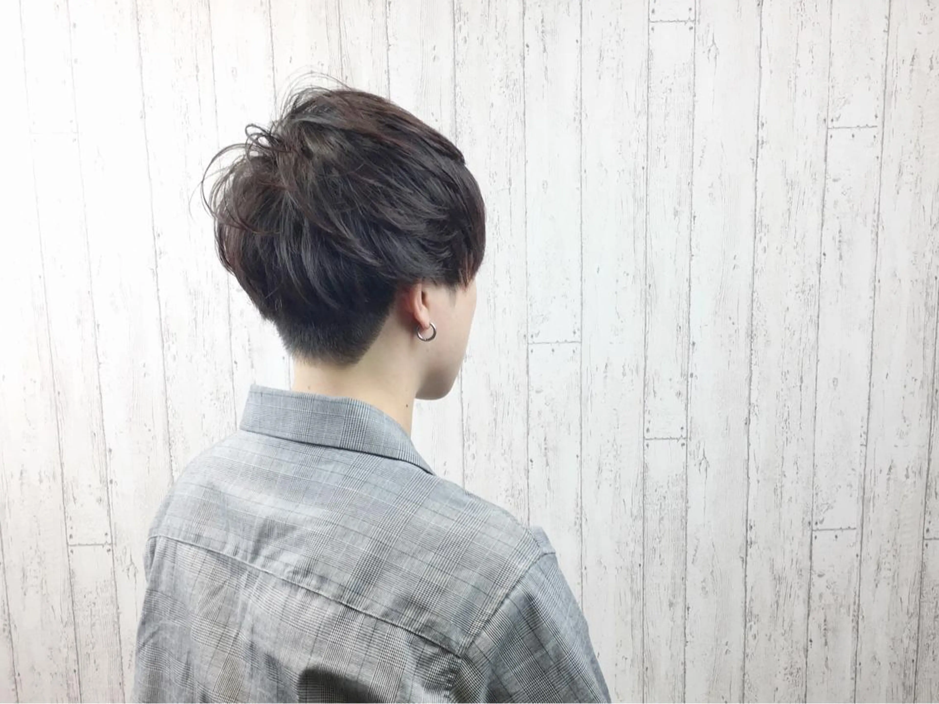 ショート メンズ カット パーマ カット／メンズカット 藤田麻衣のヘアスタイル