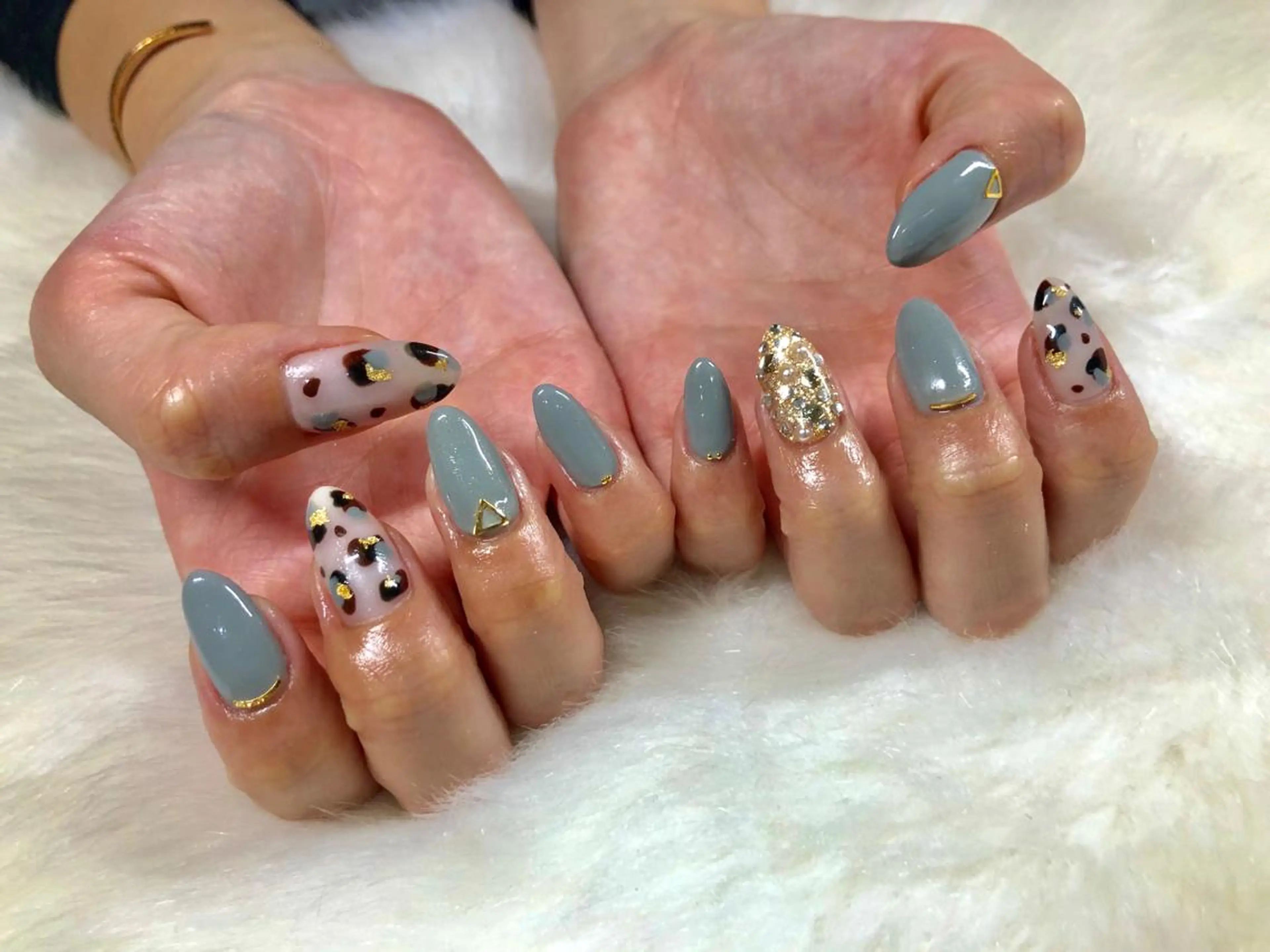 ネイル Amber21.所属・Nagahama Akariのネイルデザイン