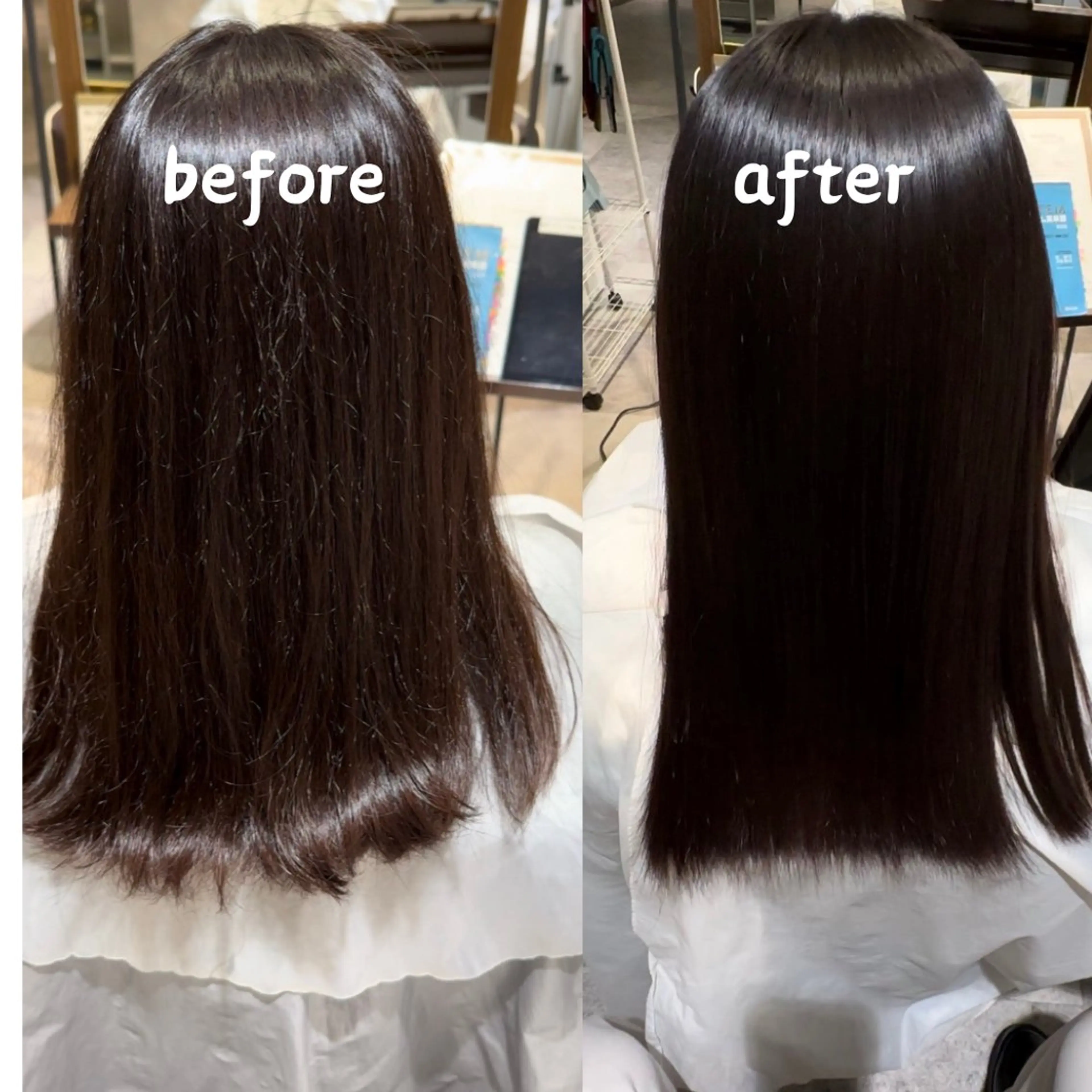 ロング 縮毛矯正専門店アンレーベル所属・縮毛矯正専門店 unlabel近藤のヘアスタイル