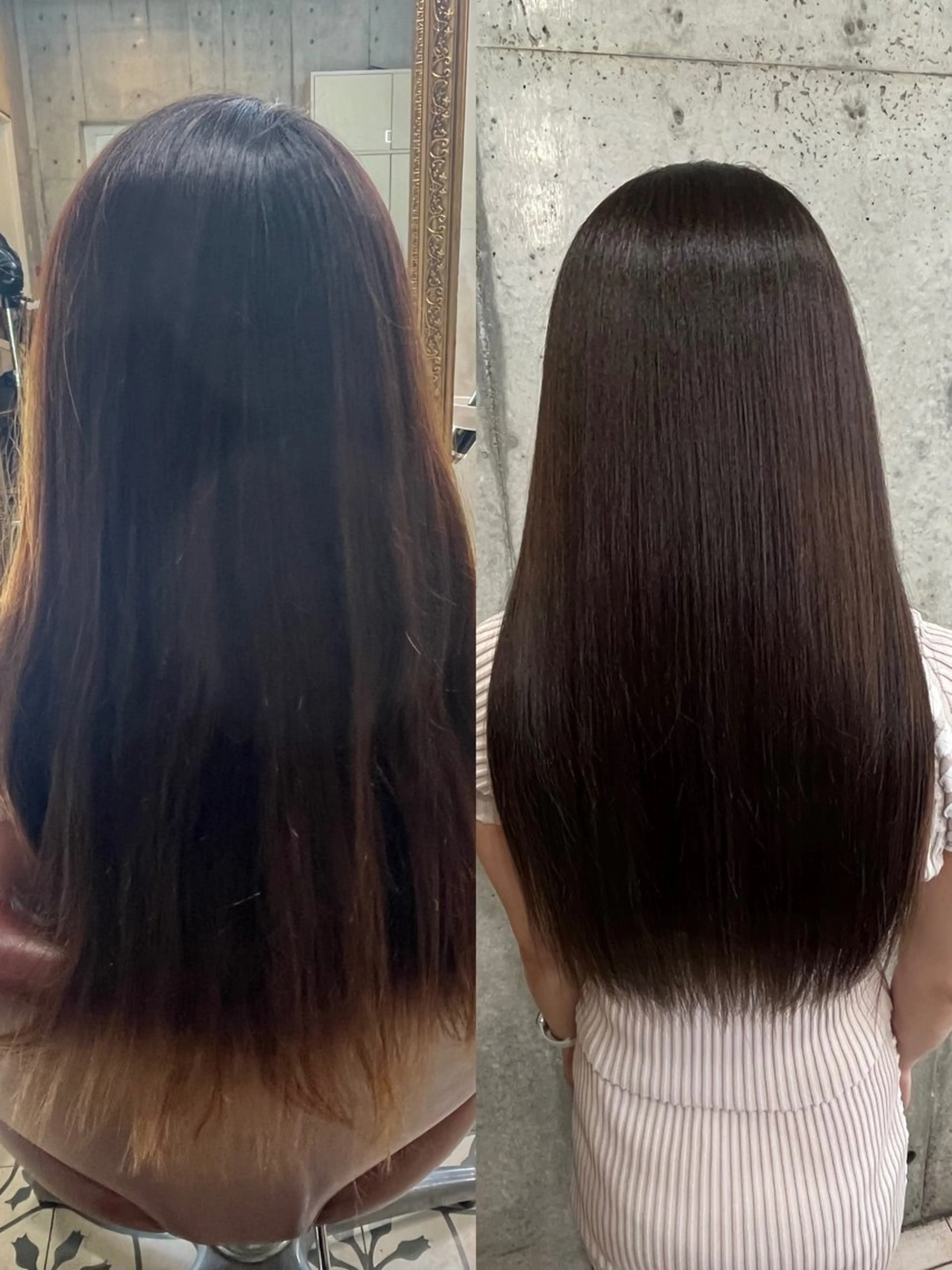 ロング ヘアカラー 縮毛矯正 ✨髪質改善✨ 縮毛矯正/佐藤恵太のヘアスタイル