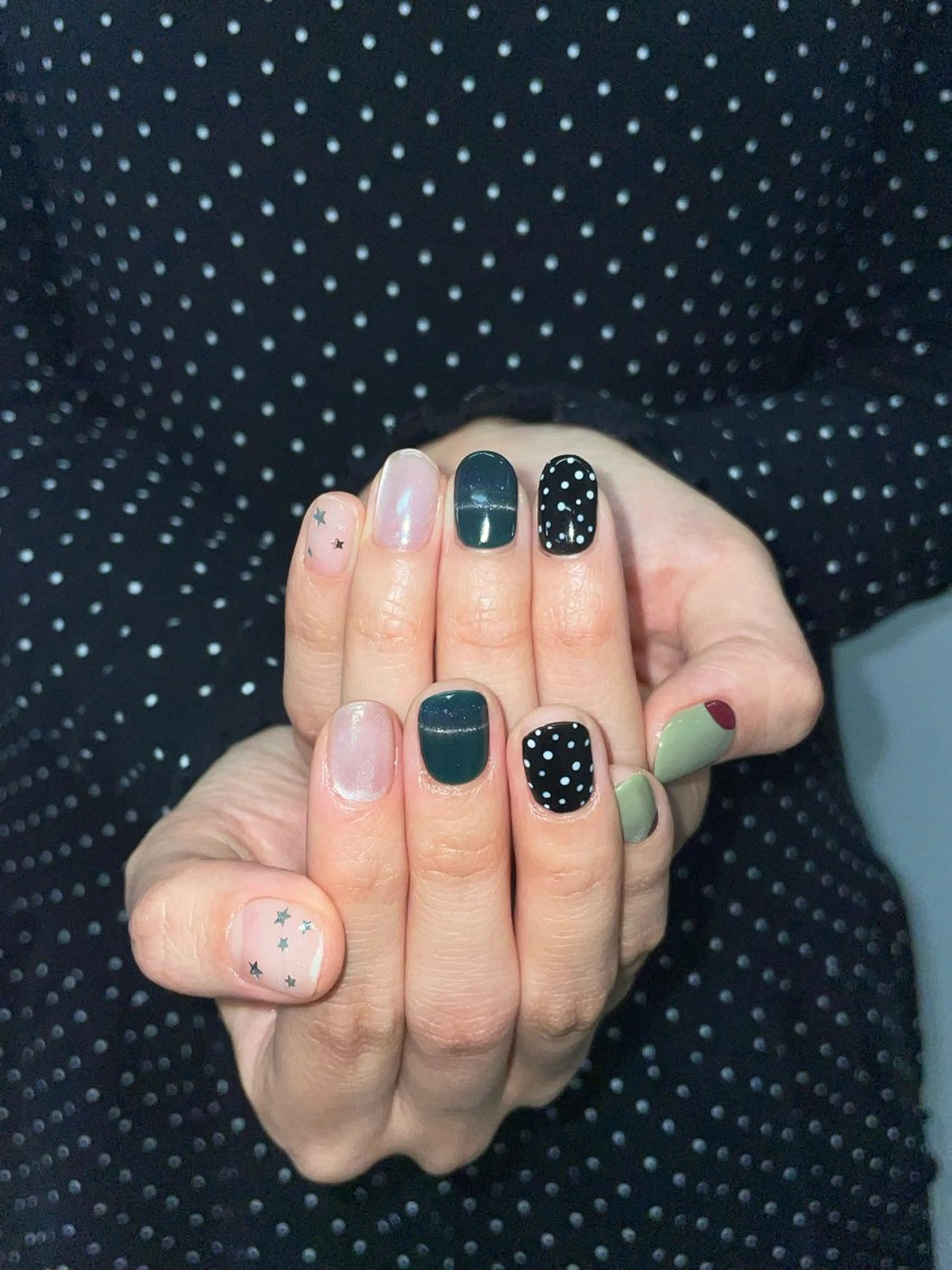 ネイル ハンドネイル GO TODAY 吉祥寺Glint所属・うの 韓国ﾈｲﾙ໒꒱⋆⭒˚のネイルデザイン