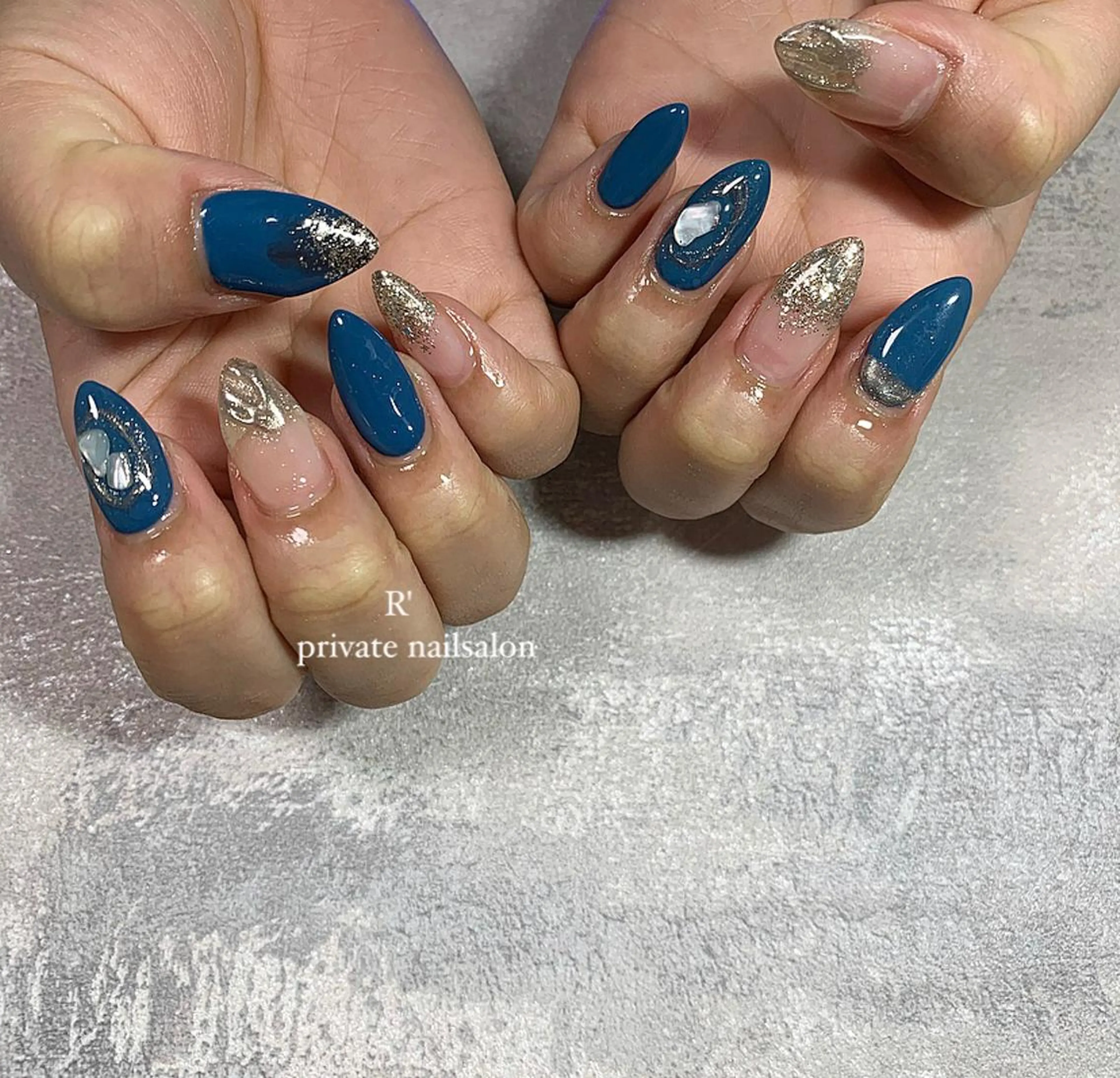 ネイル 持ち込み Bersinar nail所属・Bersinar nail(rina)のネイルデザイン