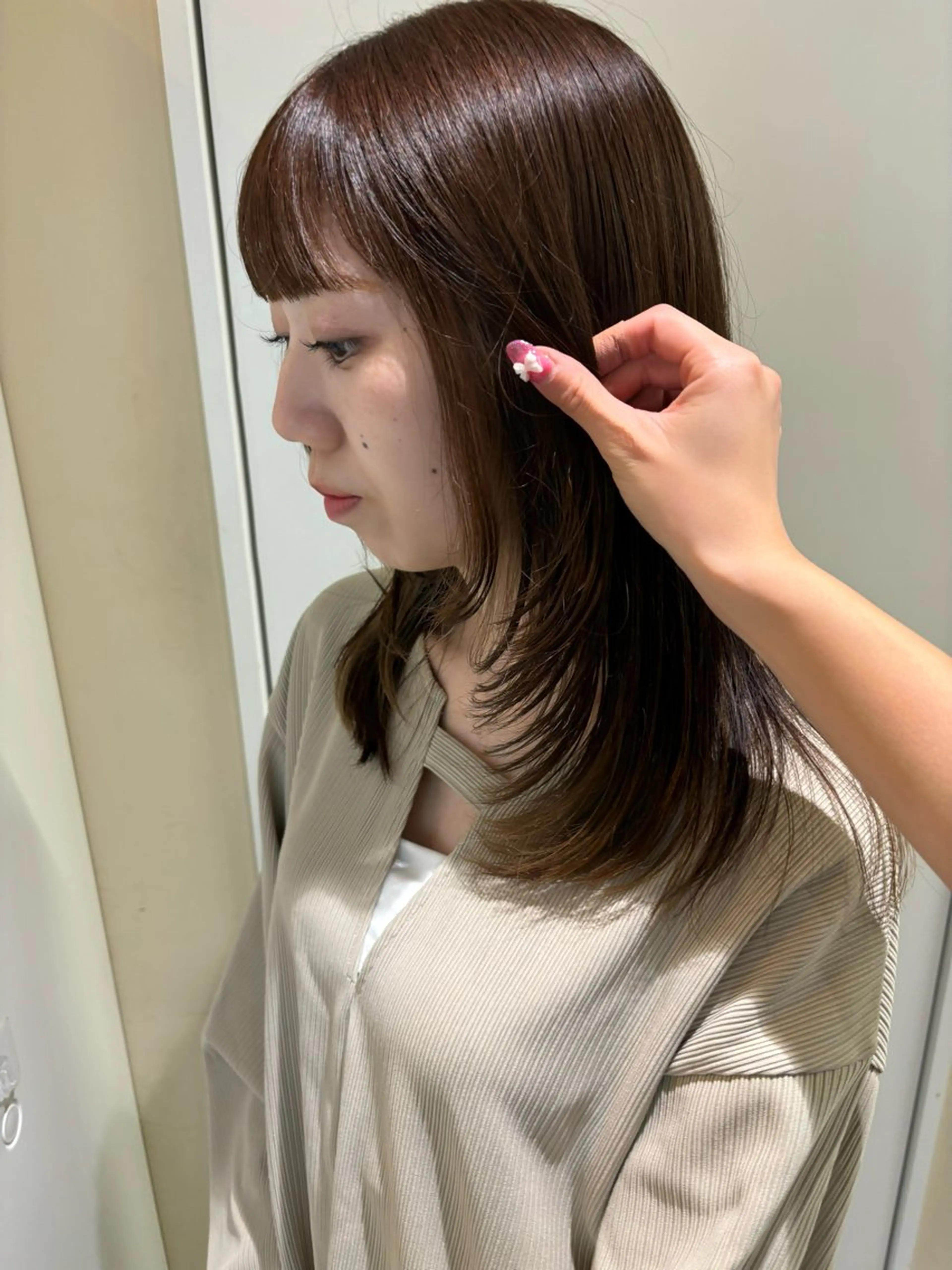 ミディアム カラー Opus🐕kato Mizuki🐕のヘアスタイル